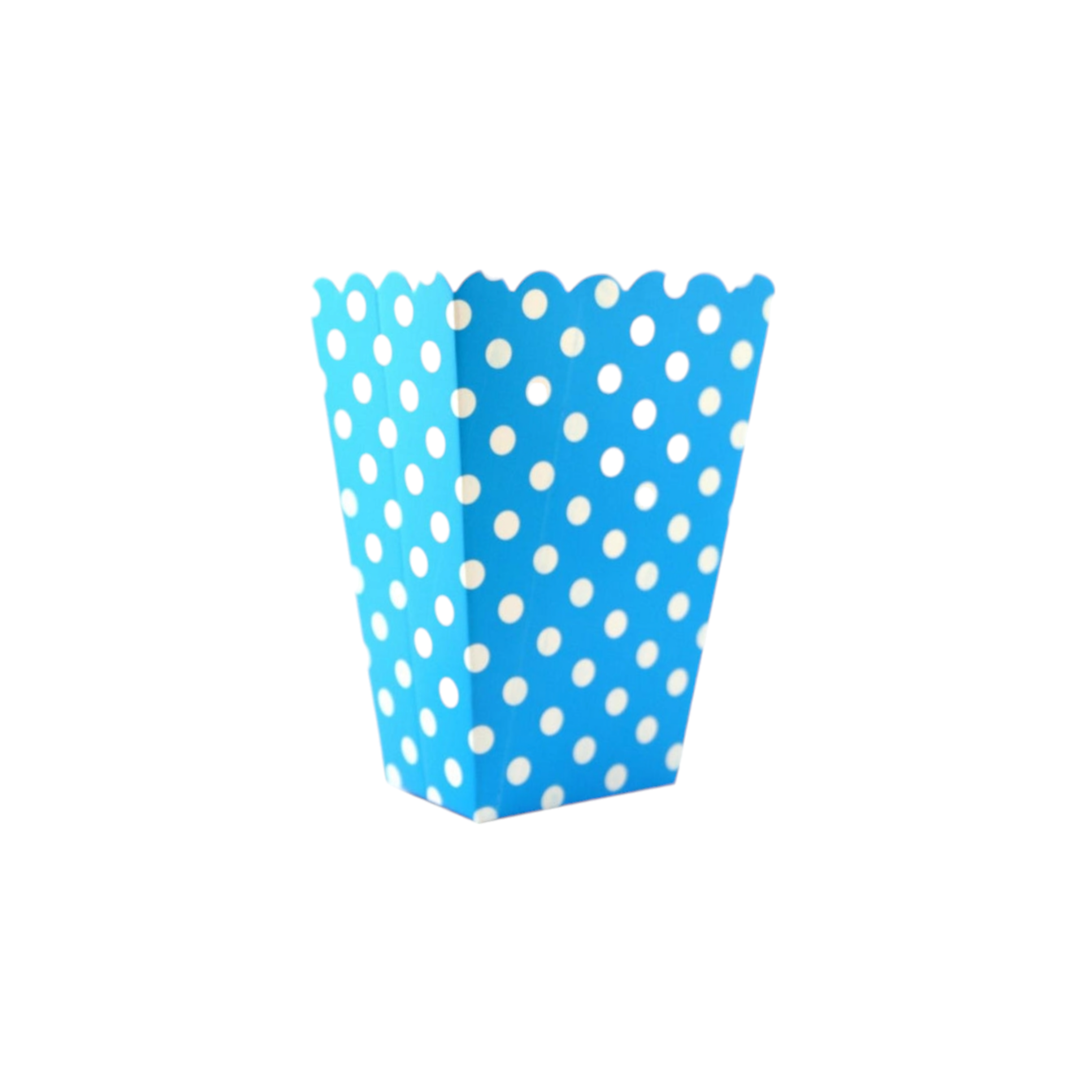 Popcorn Holder Boxes Polka Dot 10pack