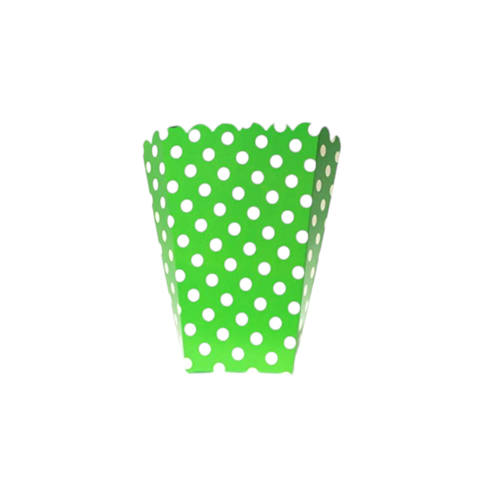 Popcorn Holder Boxes Polka Dot 10pack