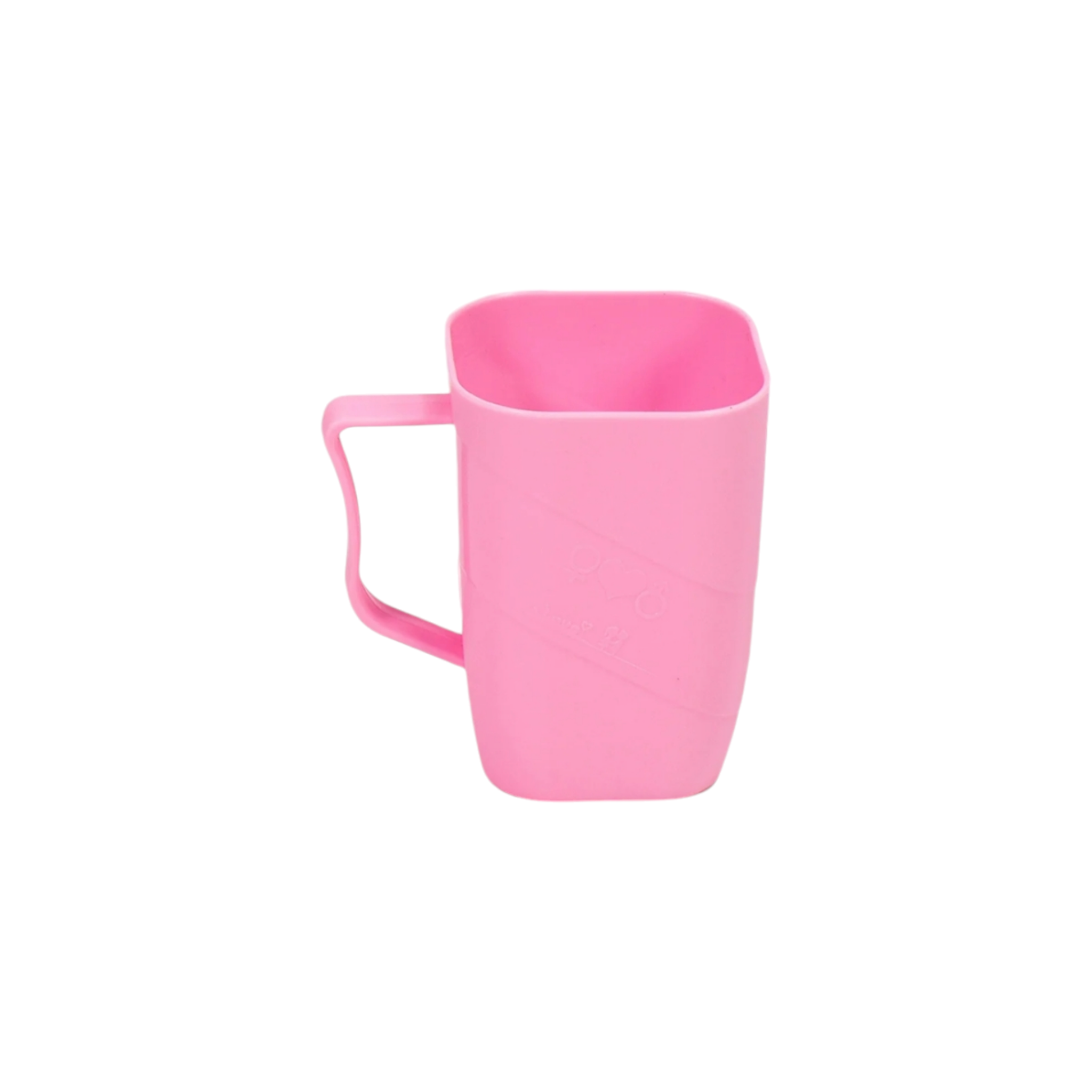 Plastic Drinking Mug Square 11cm