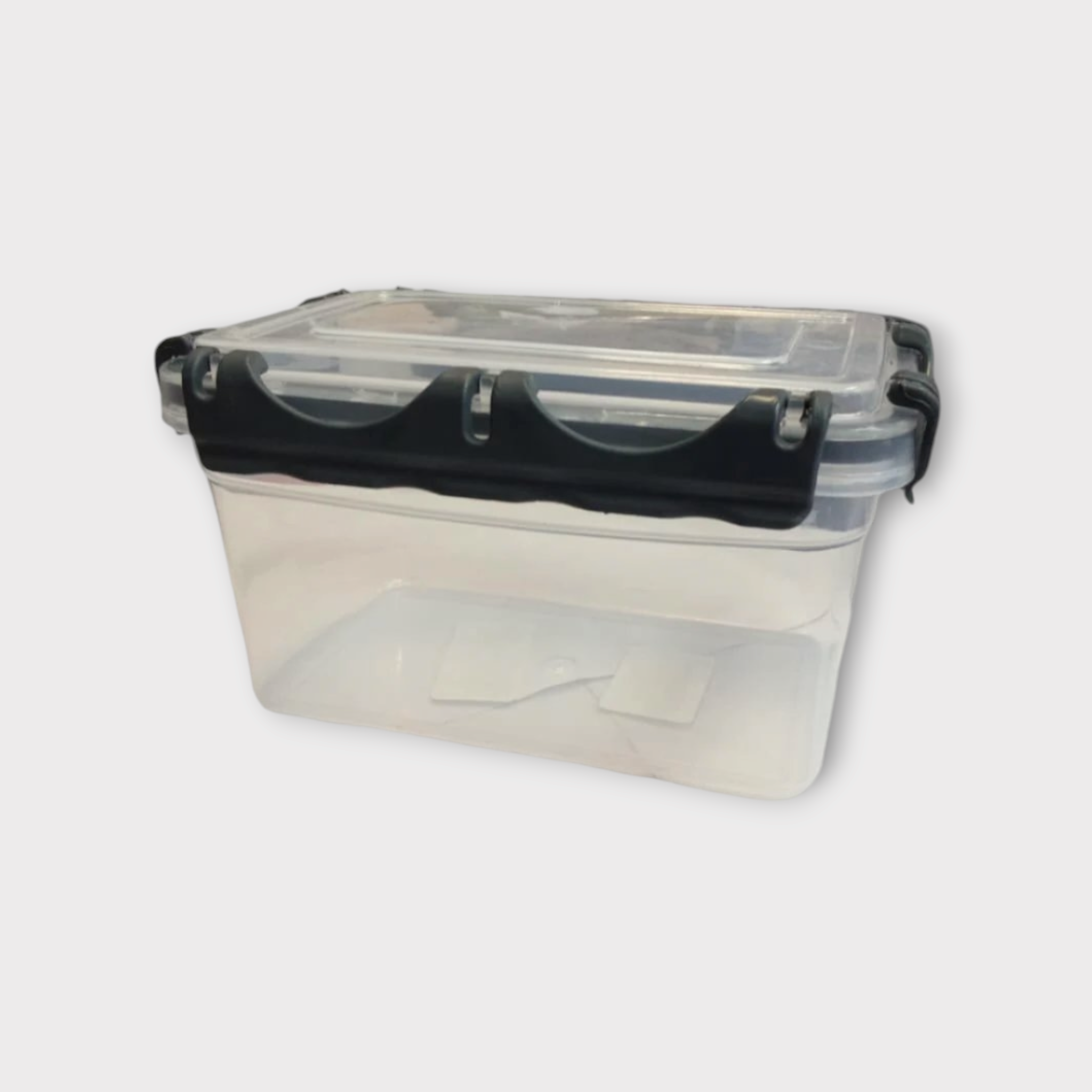 Nu Ware Plastic Valencia Clip Deep Storage Box 1.3L 9x8.5x14.5cm