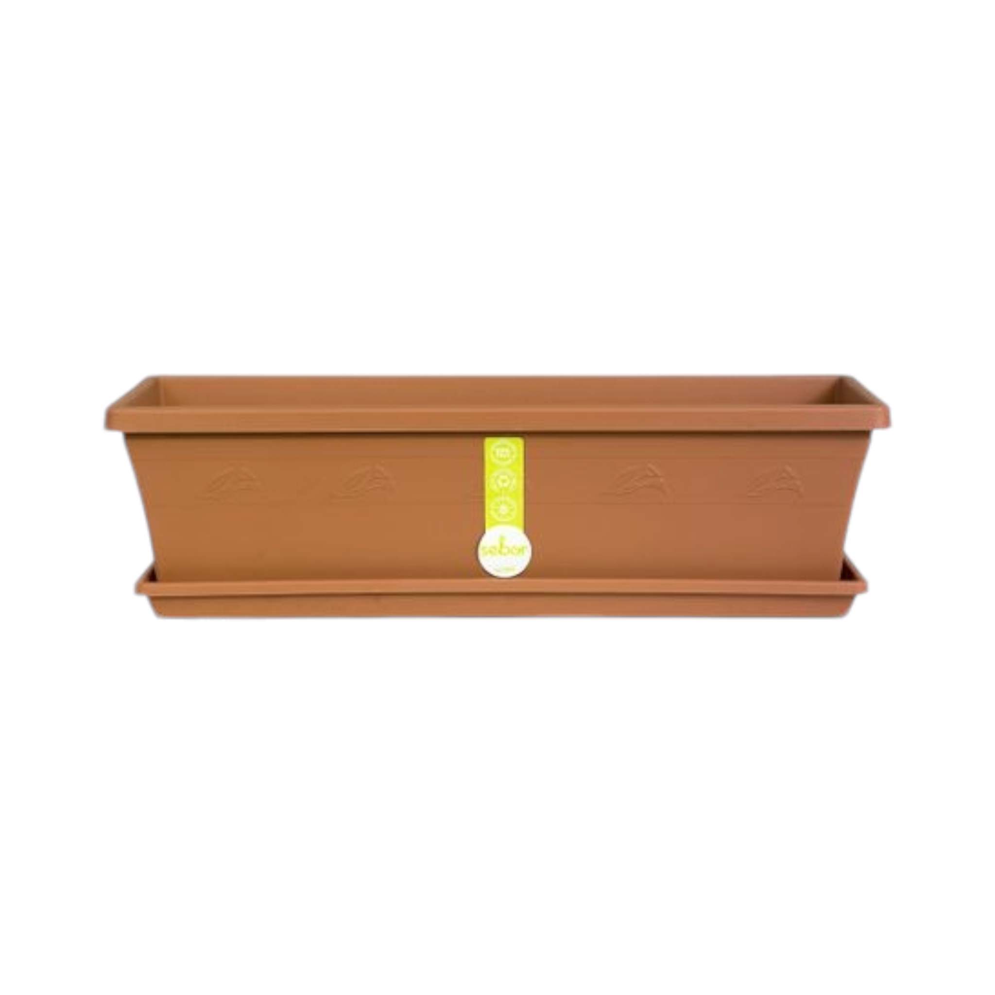Sebor Nursery Sill Planter 75cm with Clip Saucer
