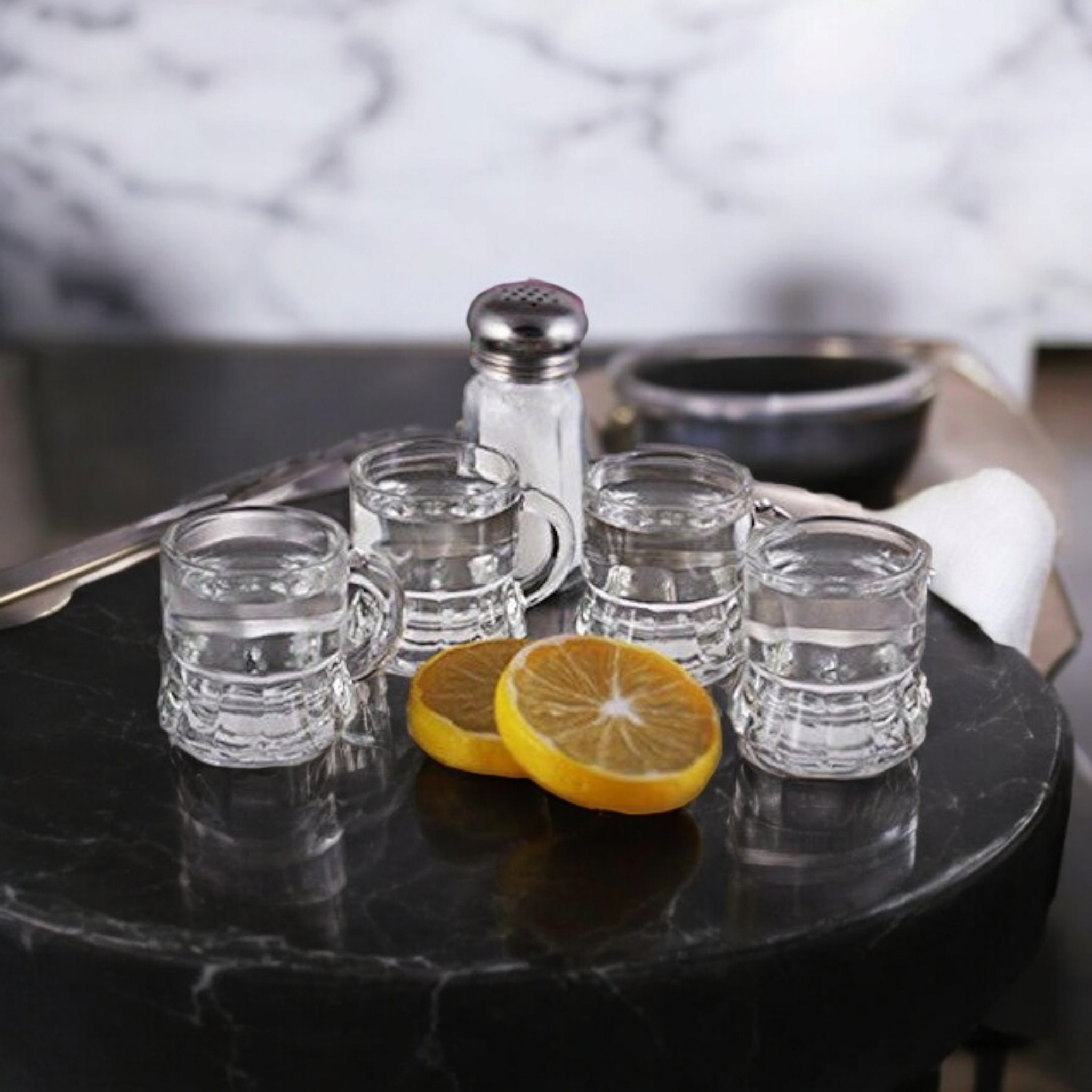 Regent Shot Glasses 25ml Tot Measure with Handle 6pack 10237