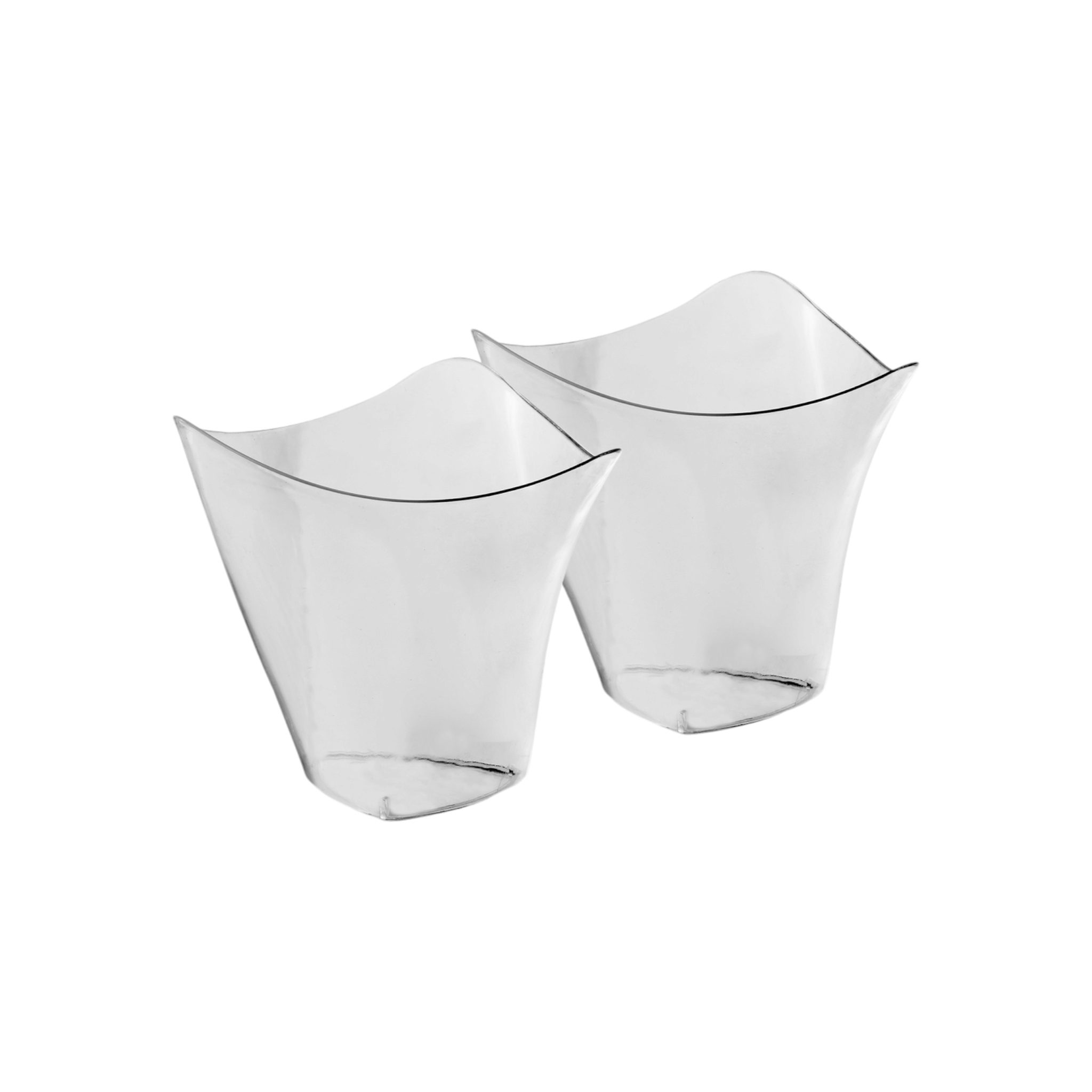 Acrylic Mini Dessert Cup 50pack 110ml