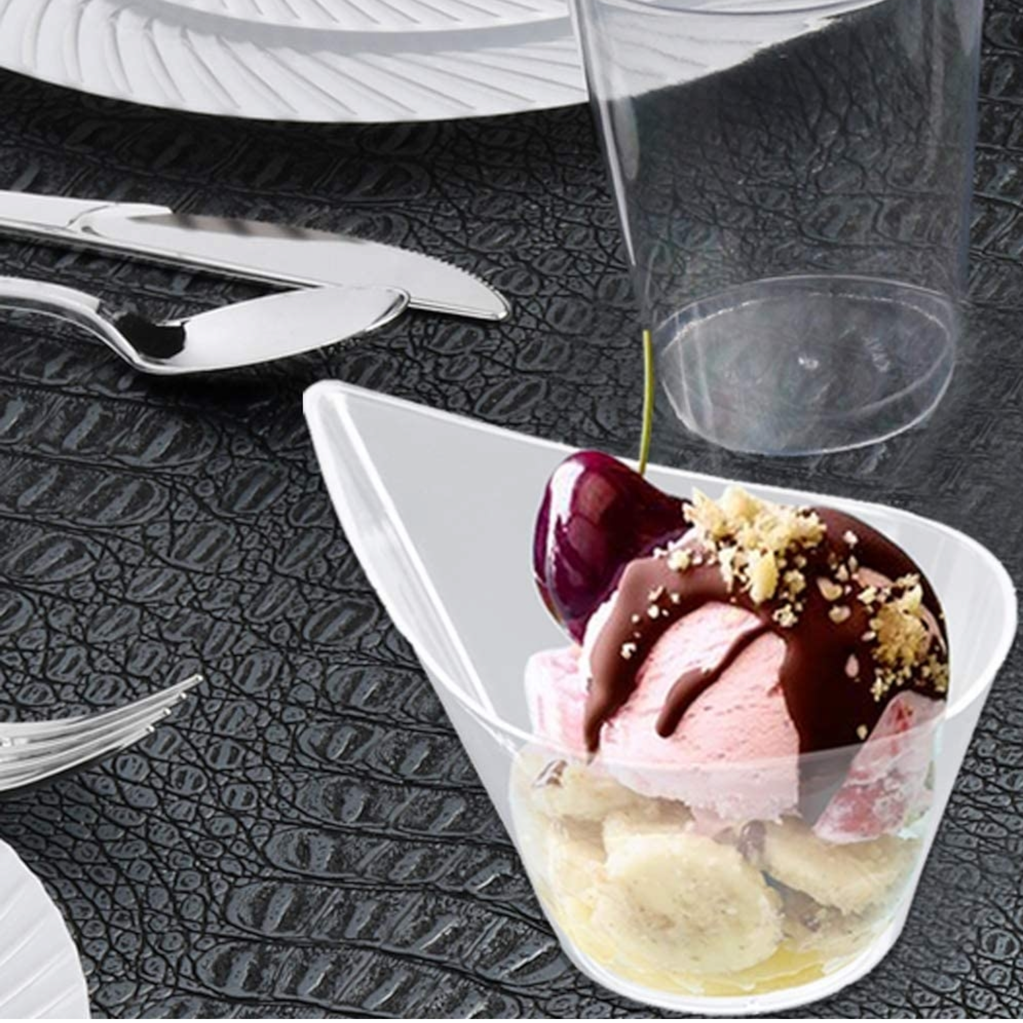 Acrylic Mini Dessert Cup 120ml 20pack