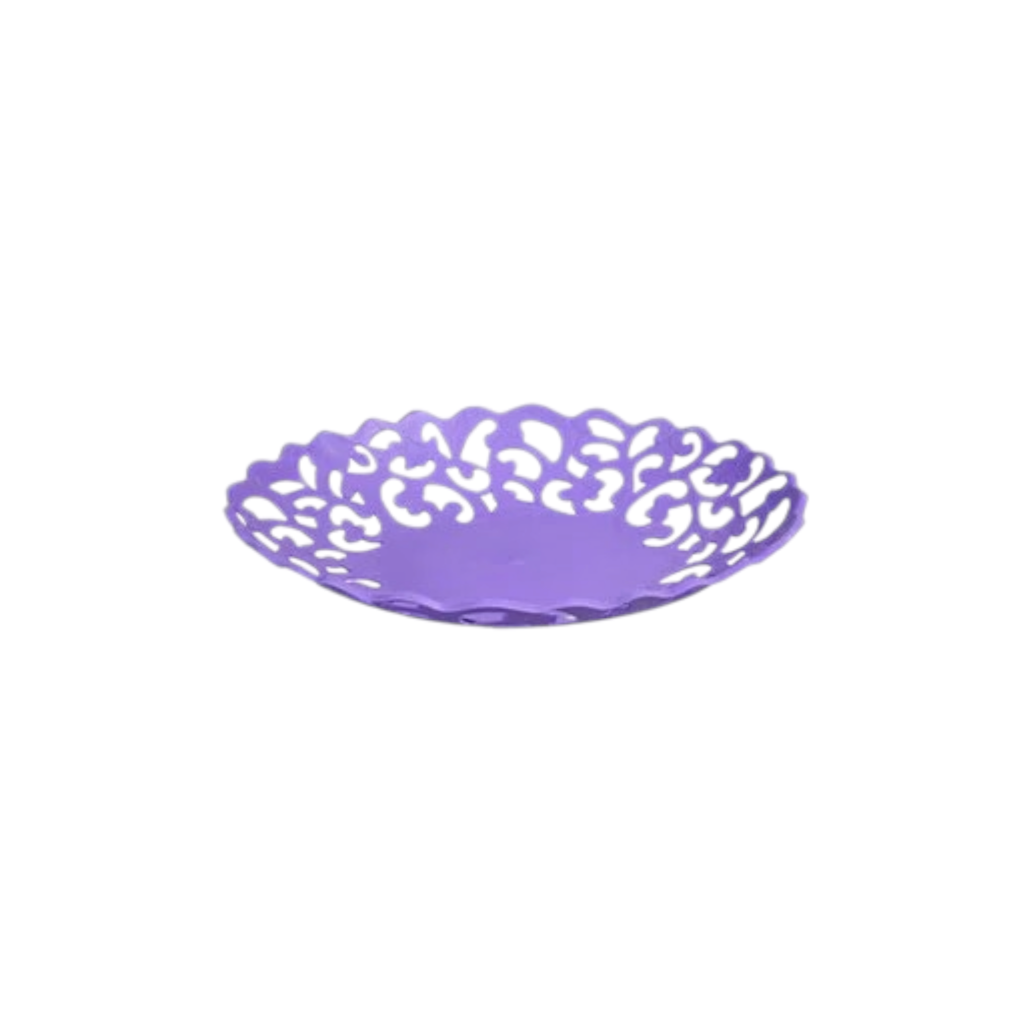 Plastic Oval Lace Serving Tray MCLTO