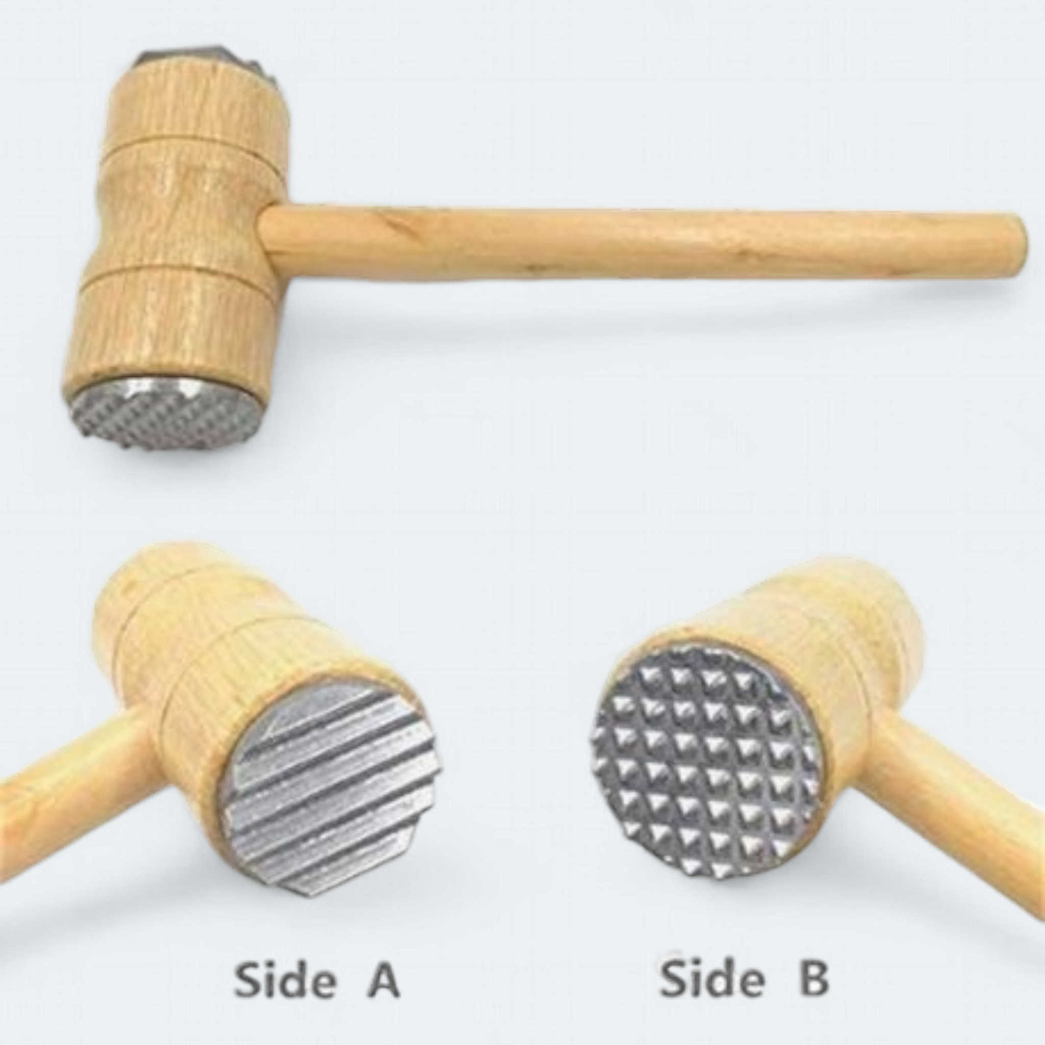 Wooden Mallet Meat Tenderiser 5x27cm