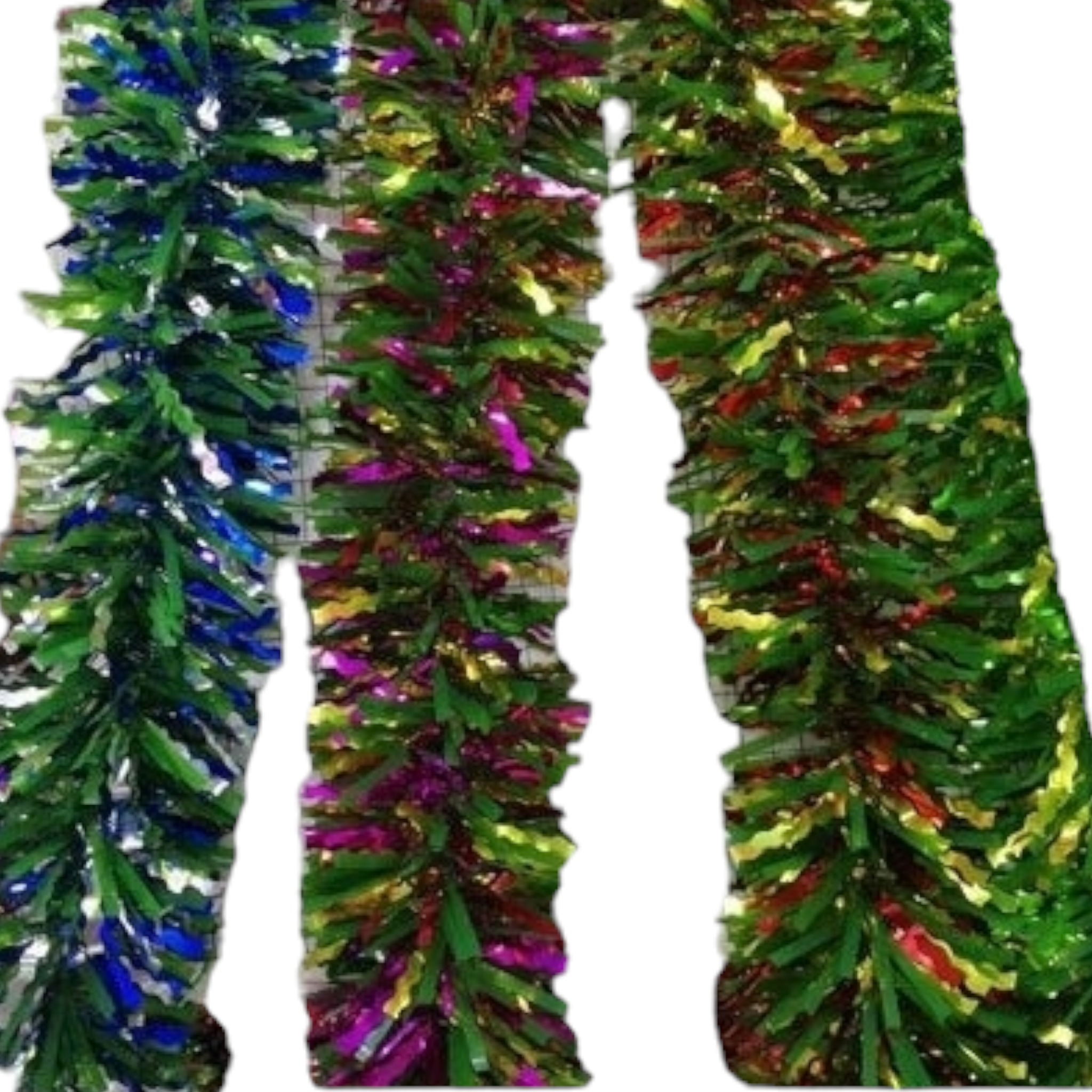 Multicolor Tinsel Garland Shredder Party Decoration 1pc