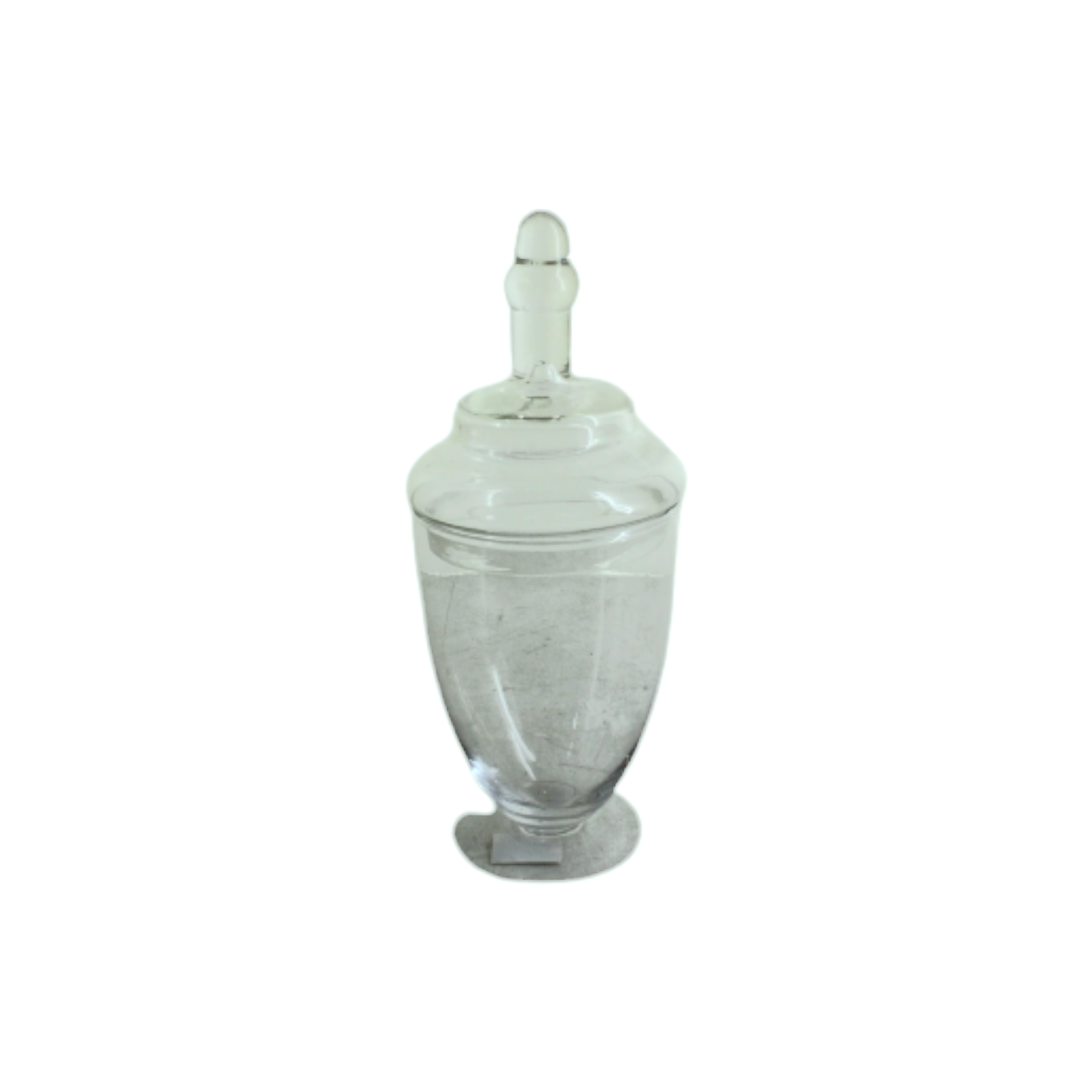Glass Candy Jar 10x27cm XGL2177
