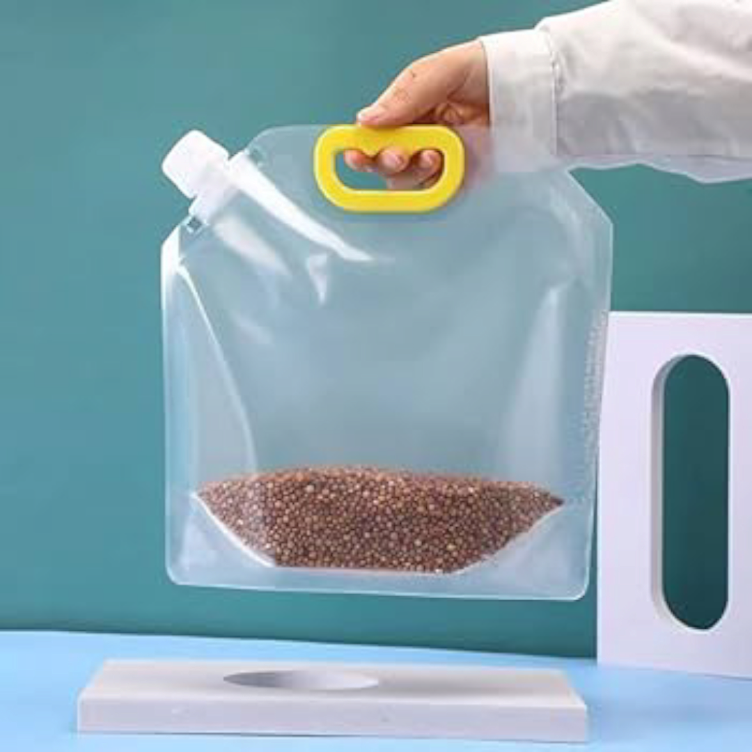 Stand-Up Beverage Carry Pouch Bag 3L Food Grade Clear with Side Spout