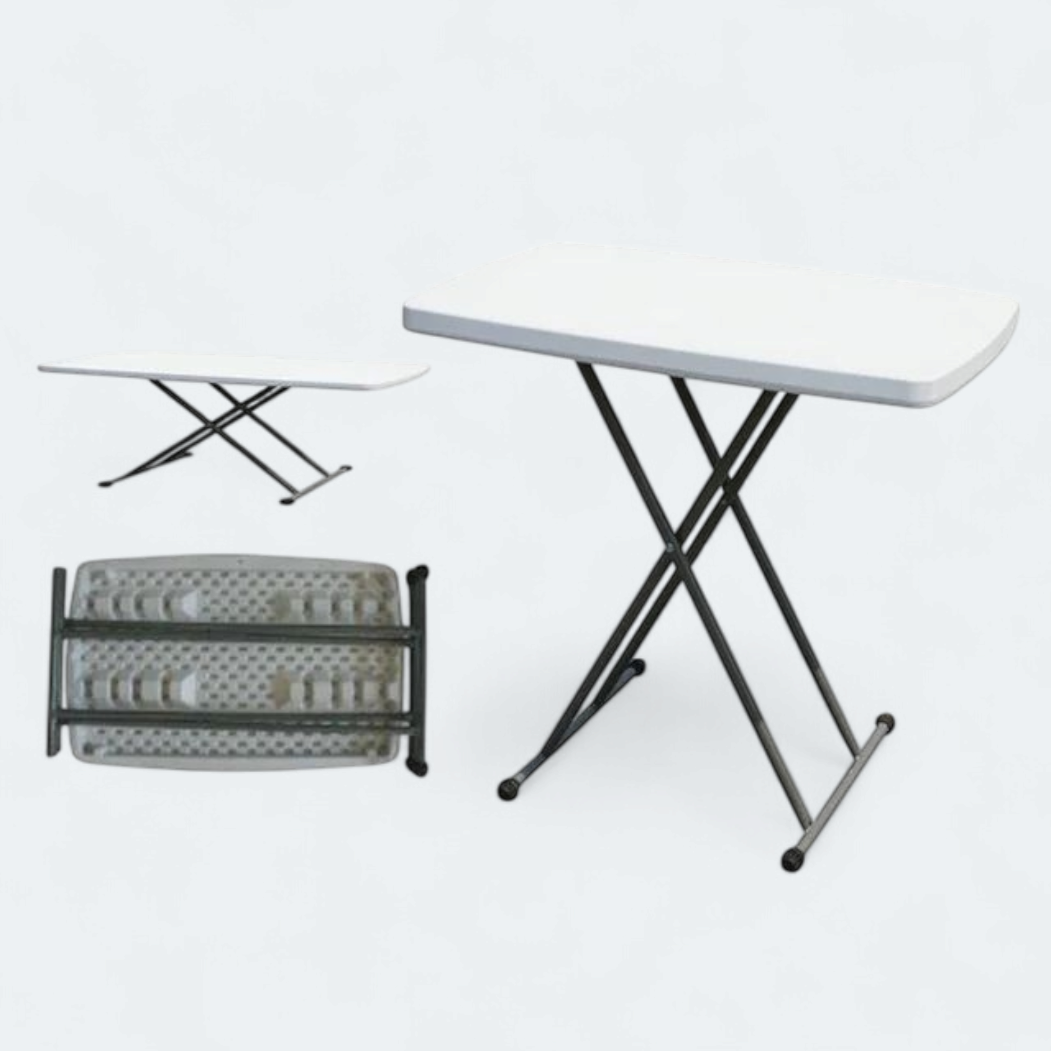 73cm Adjustable Table 2ft - Picnic Table Plastic