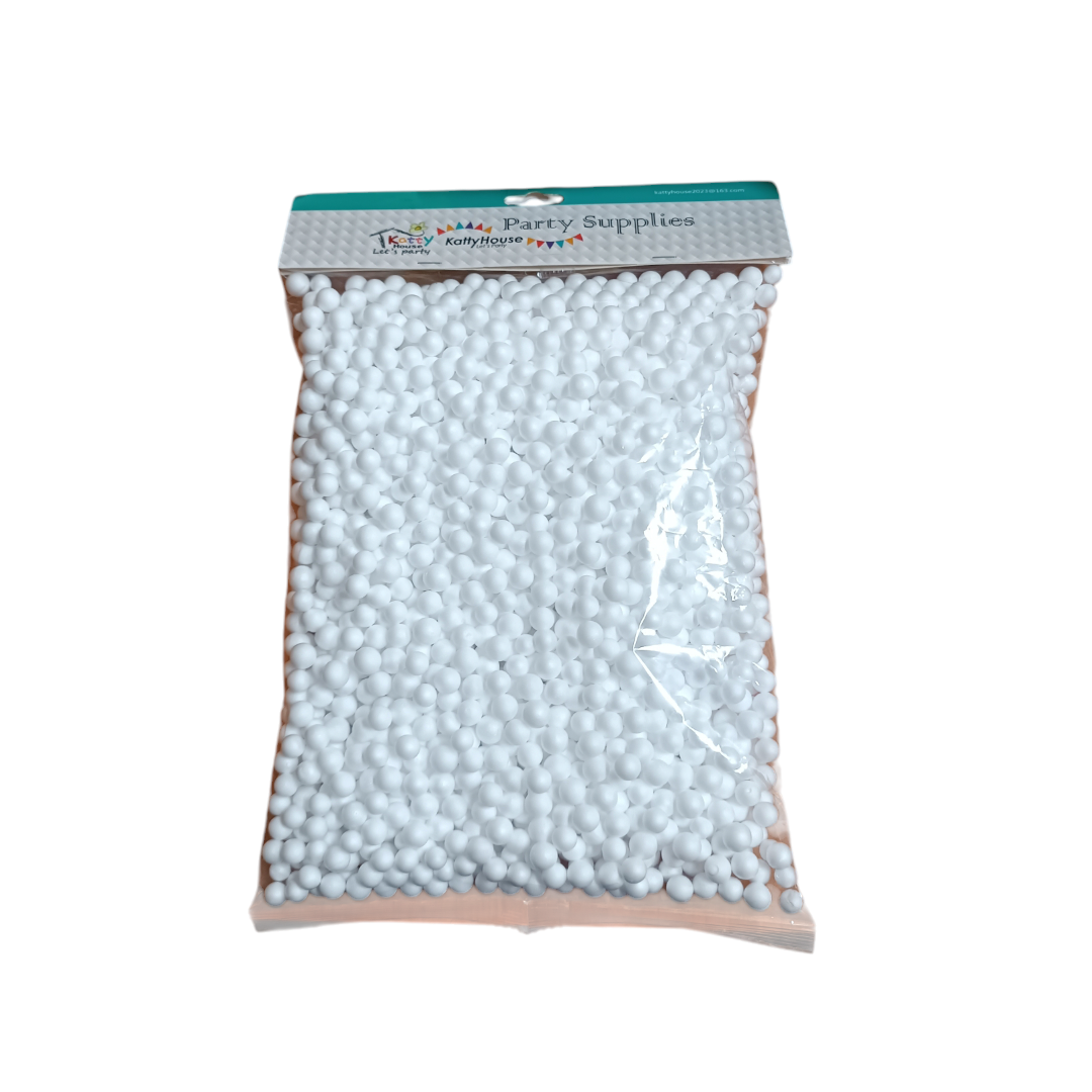 Mini Styrofoam Craft Balls ±20g 6mm