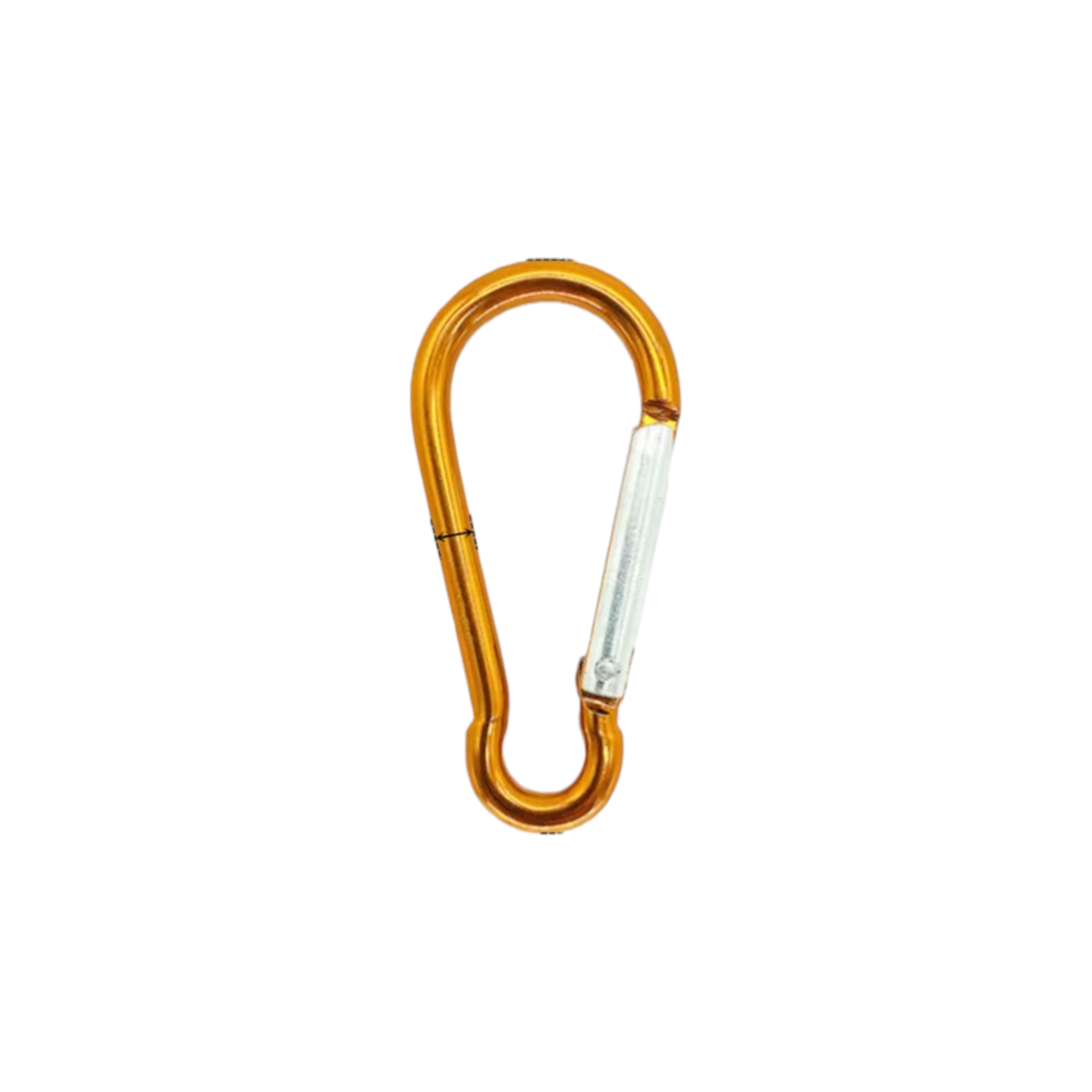 Snap Hook Aluminium Key Ring Swivel 6x60mm 1pc