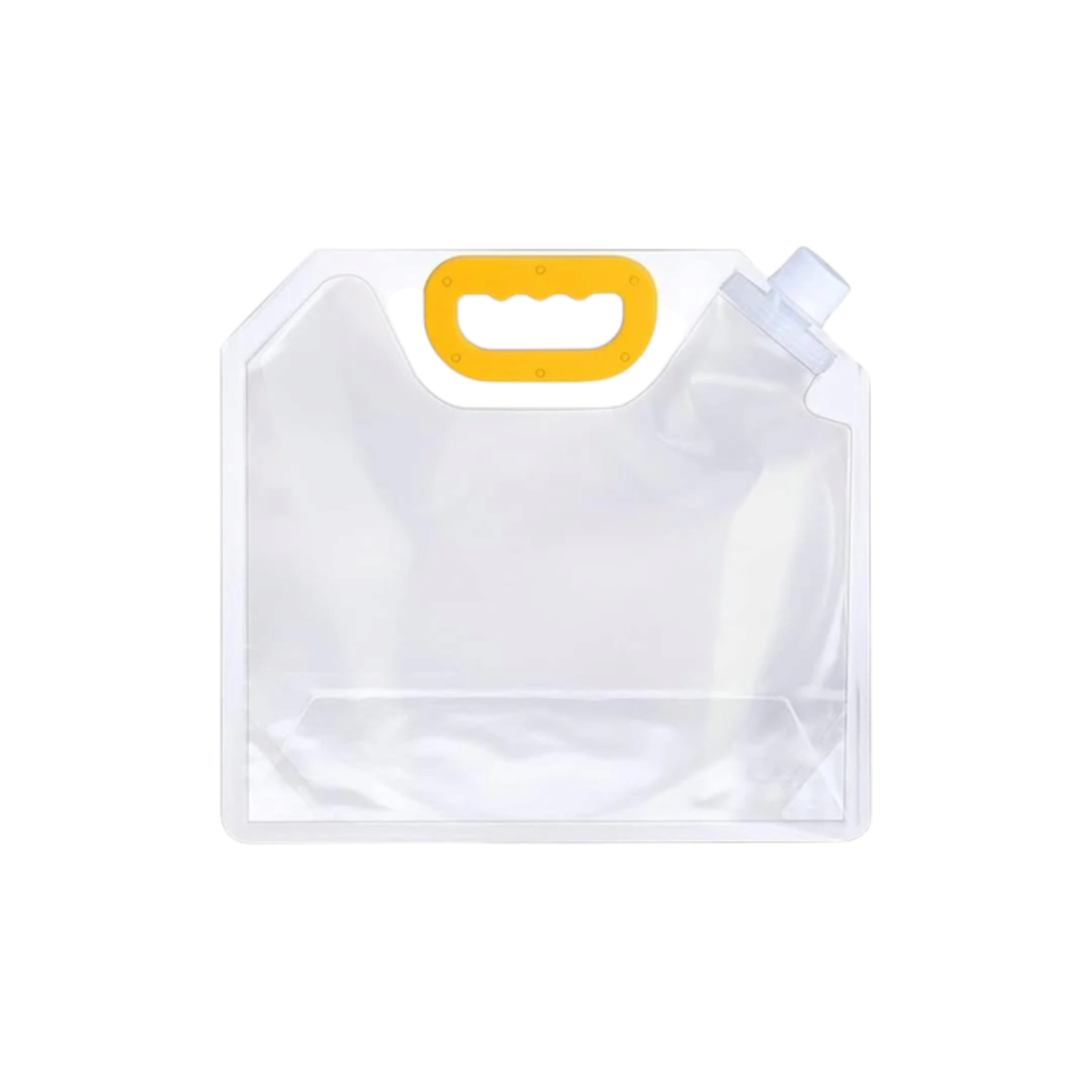Stand-Up Beverage Carry Pouch Bag 3L Food Grade Clear with Side Spout