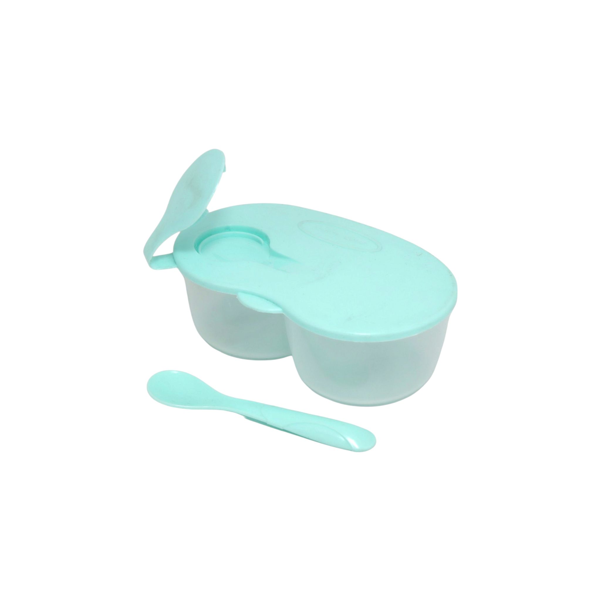 Nu Ware Baby Feeding Bowl 2-Compartment NB-BFBLS