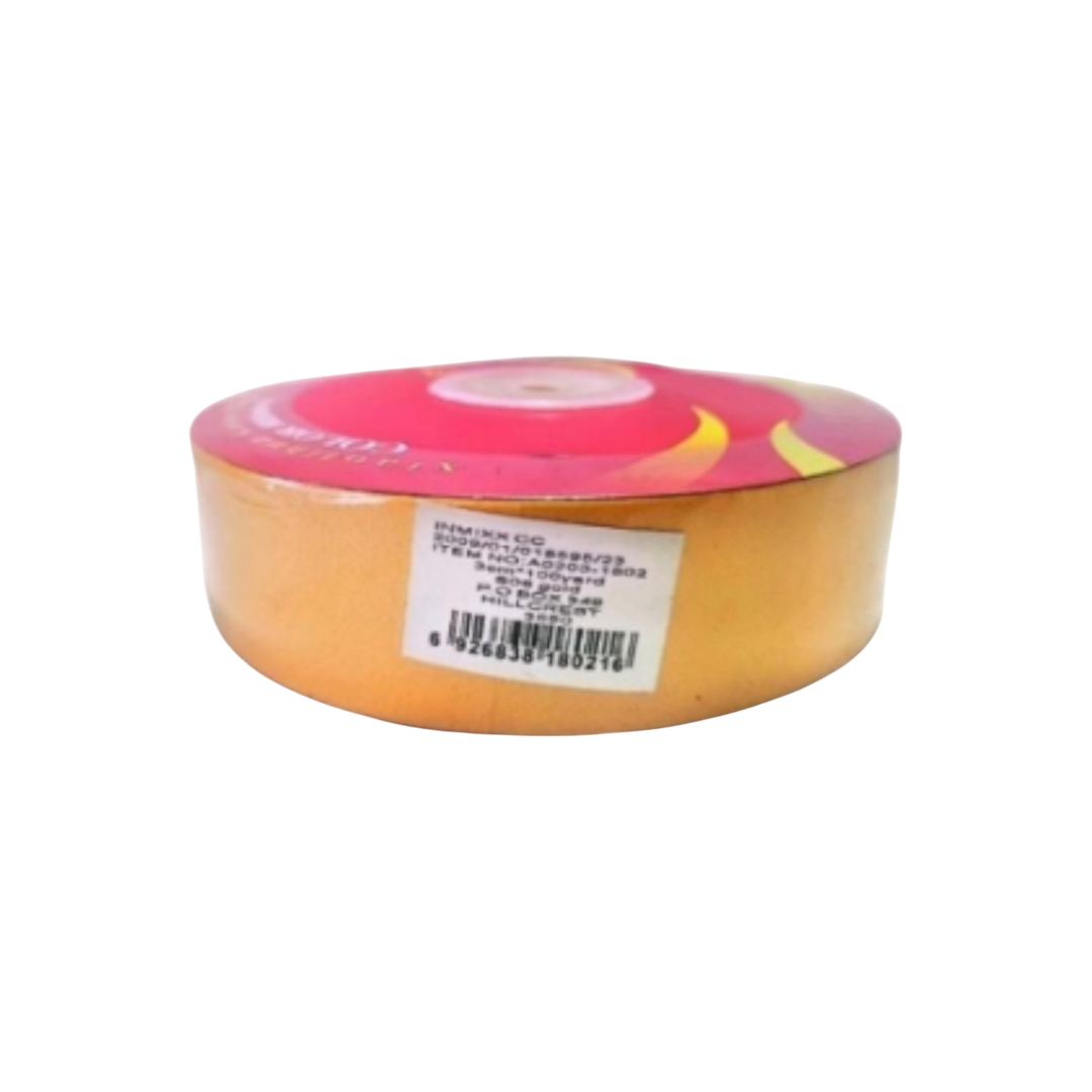 Satin Finish Color Poly Ribbon 3.2cmx100yard ±90m