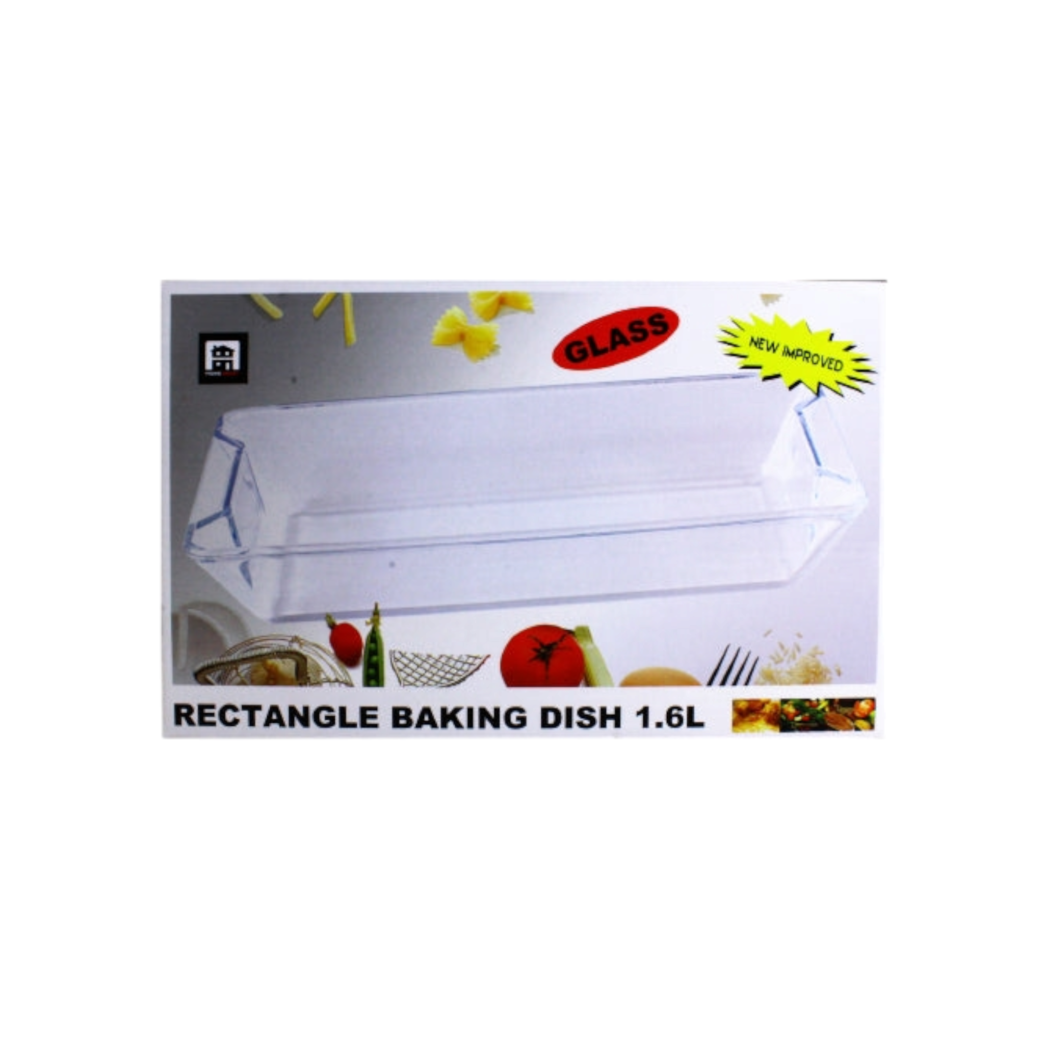 Oval Glass Baking Dish 1.6L GLJ763