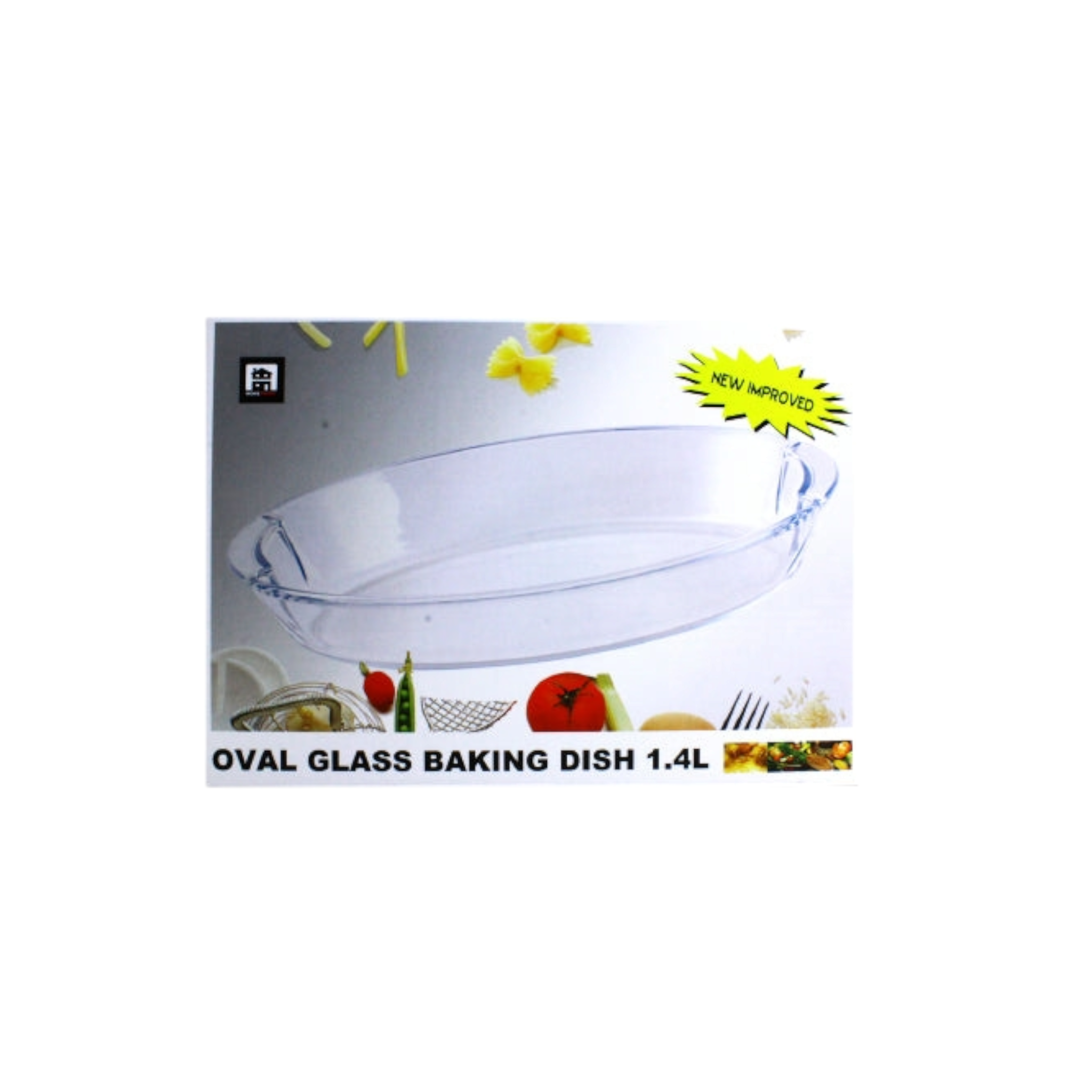 Oval Glass Baking Dish 1.4L GLJ767