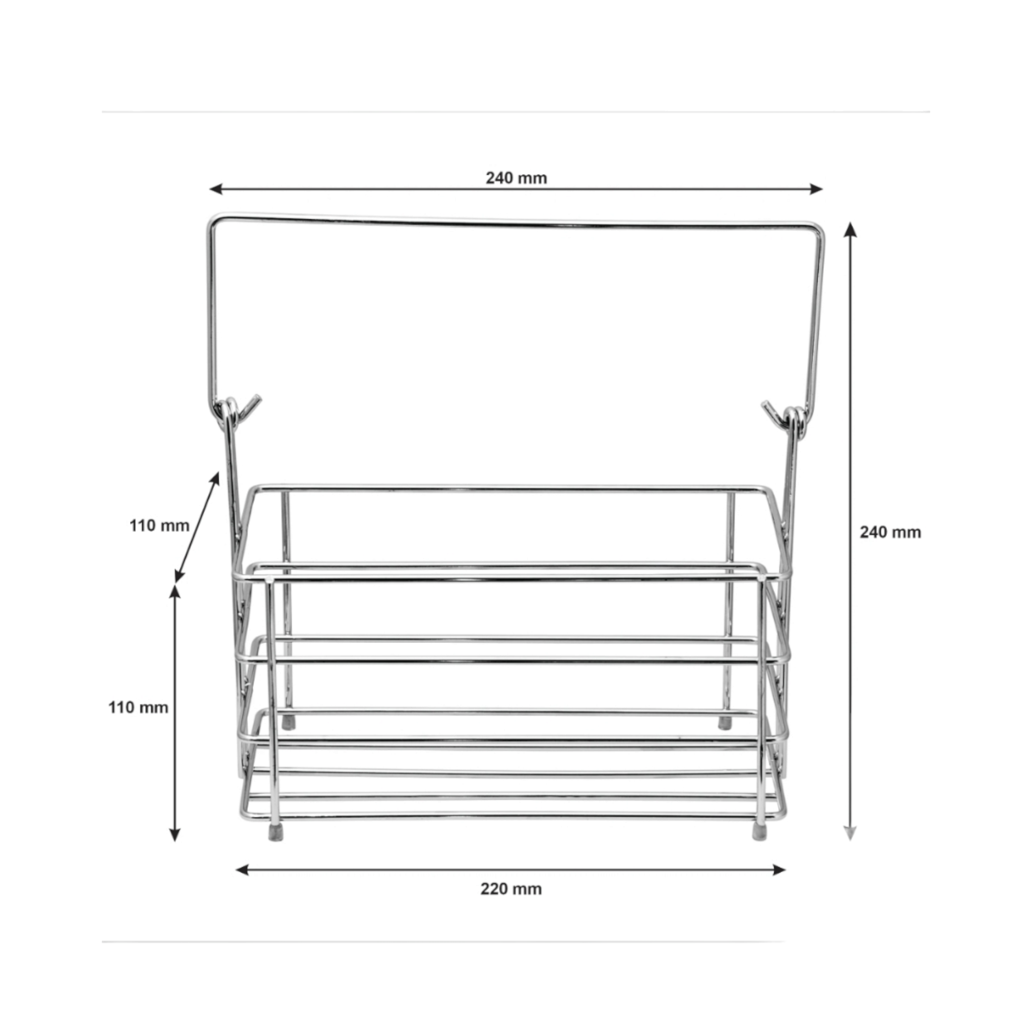 Regent Chrome Condiment Holder 41756