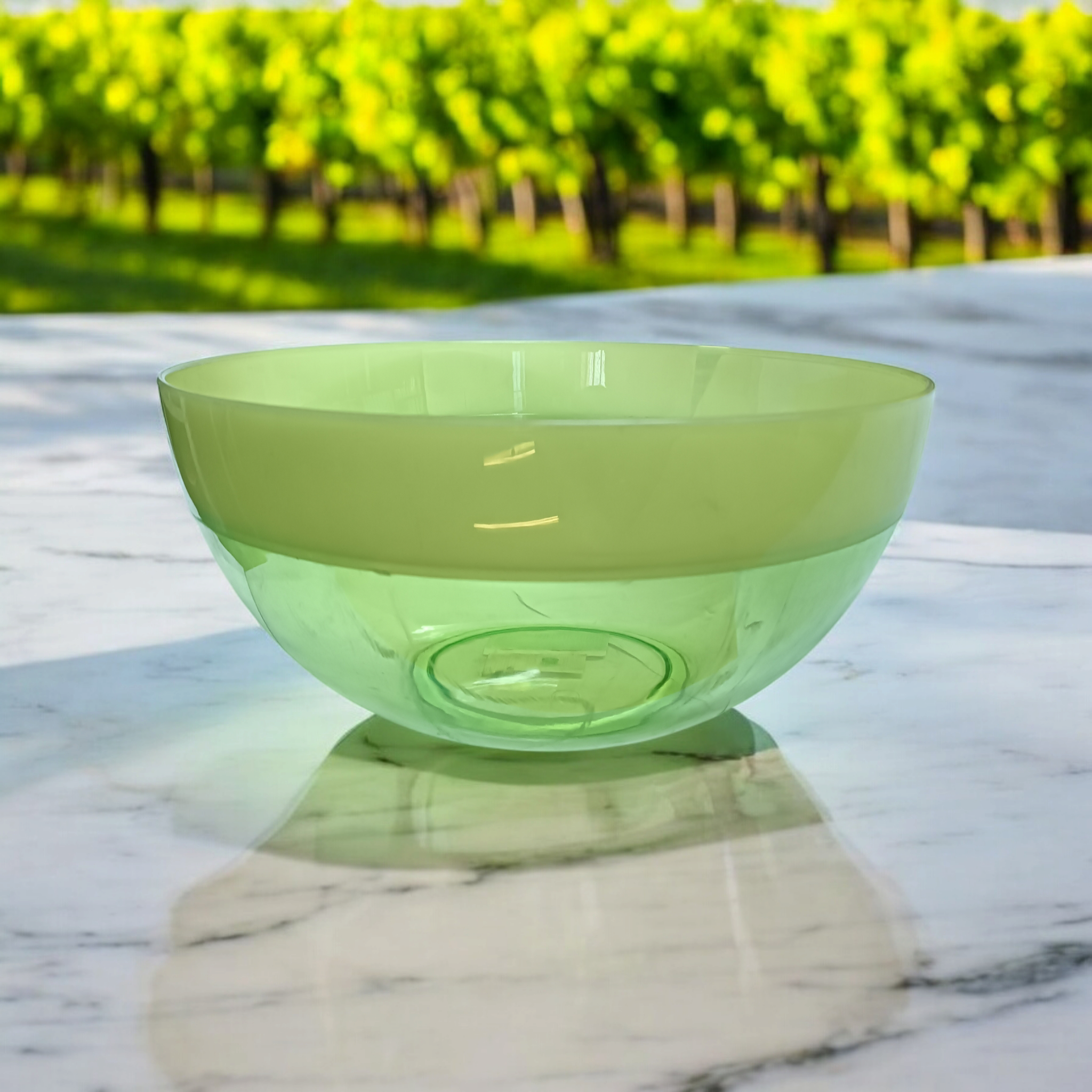 Continental Homeware Acrylic Semi Two-Tone Bowl CH4454