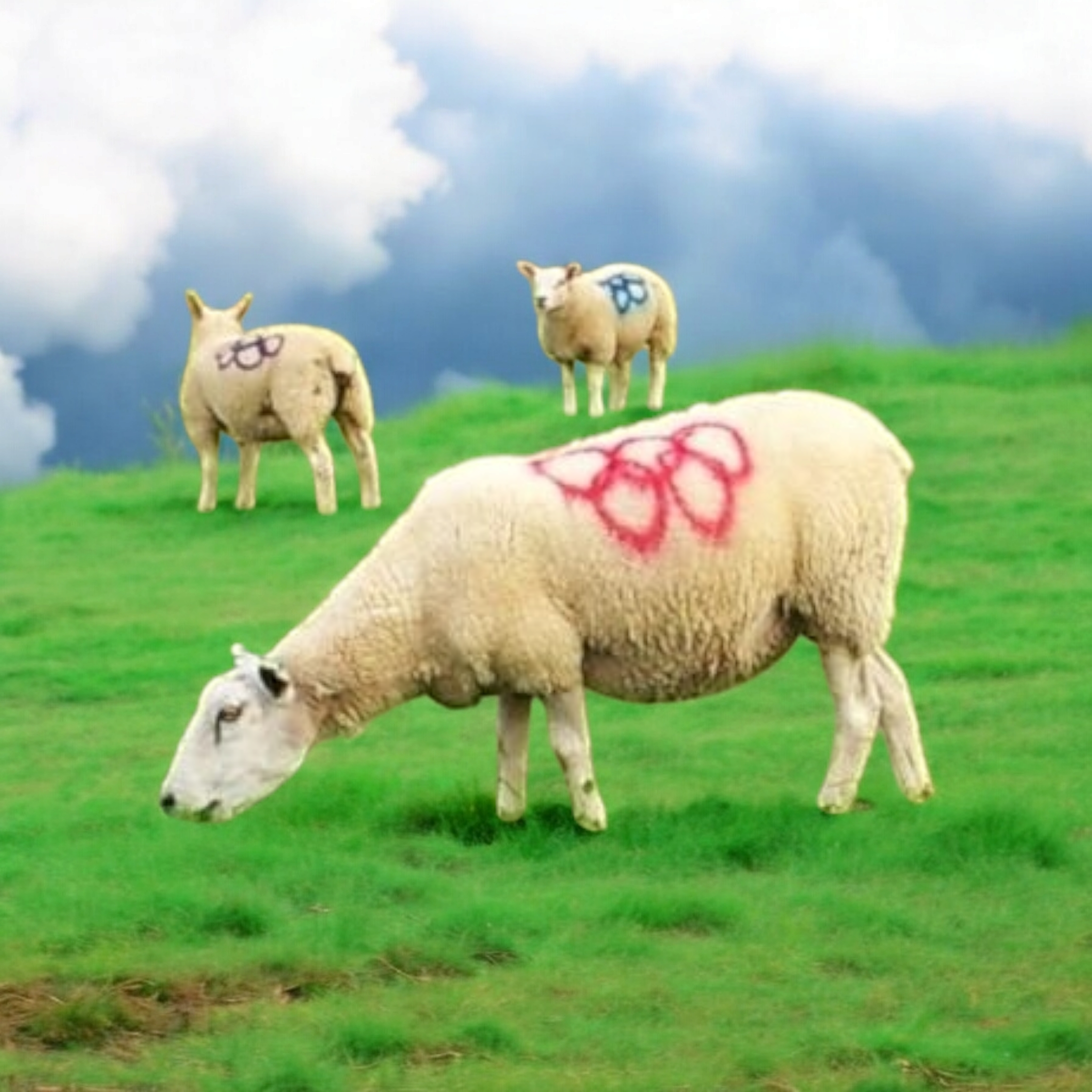 Spray Paint Animal Marking Red 300ml SPEZMAS013