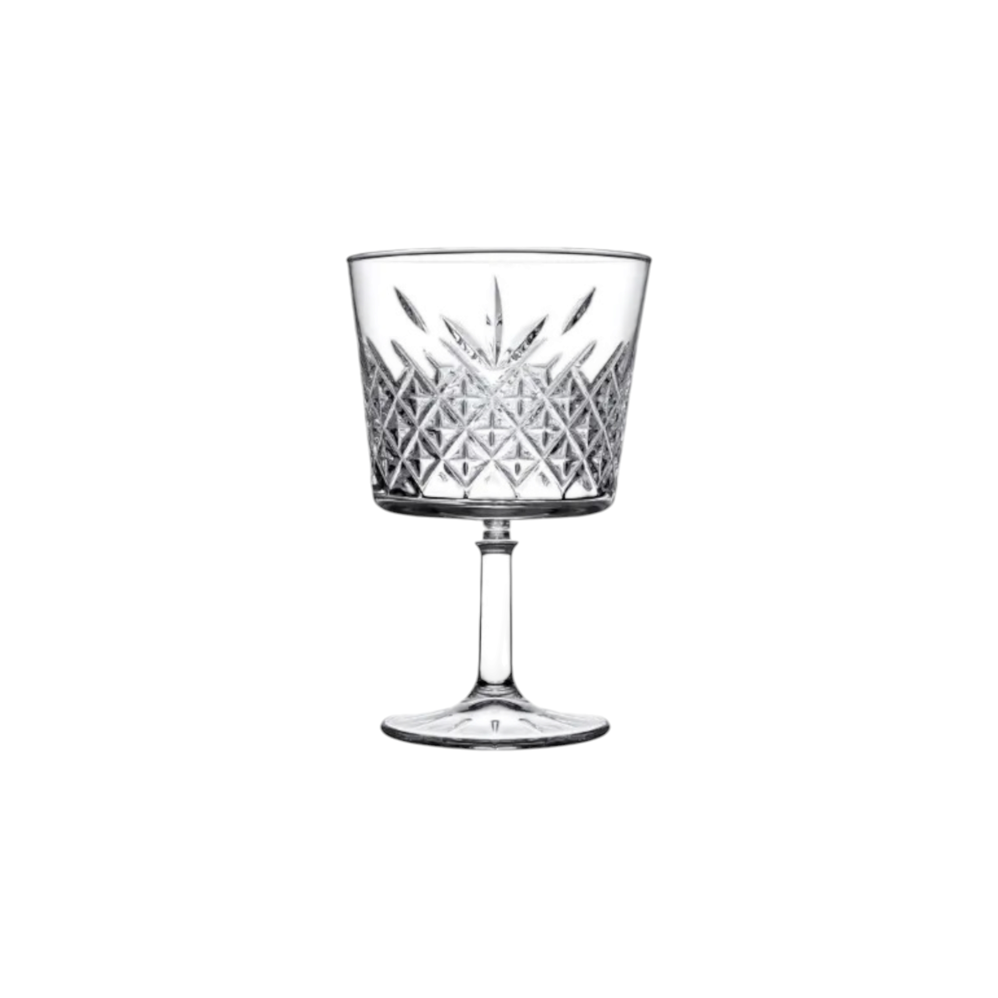 Pasabahce Timeless Glass Cocktail Stemmed Tumbler 260ml 4pack