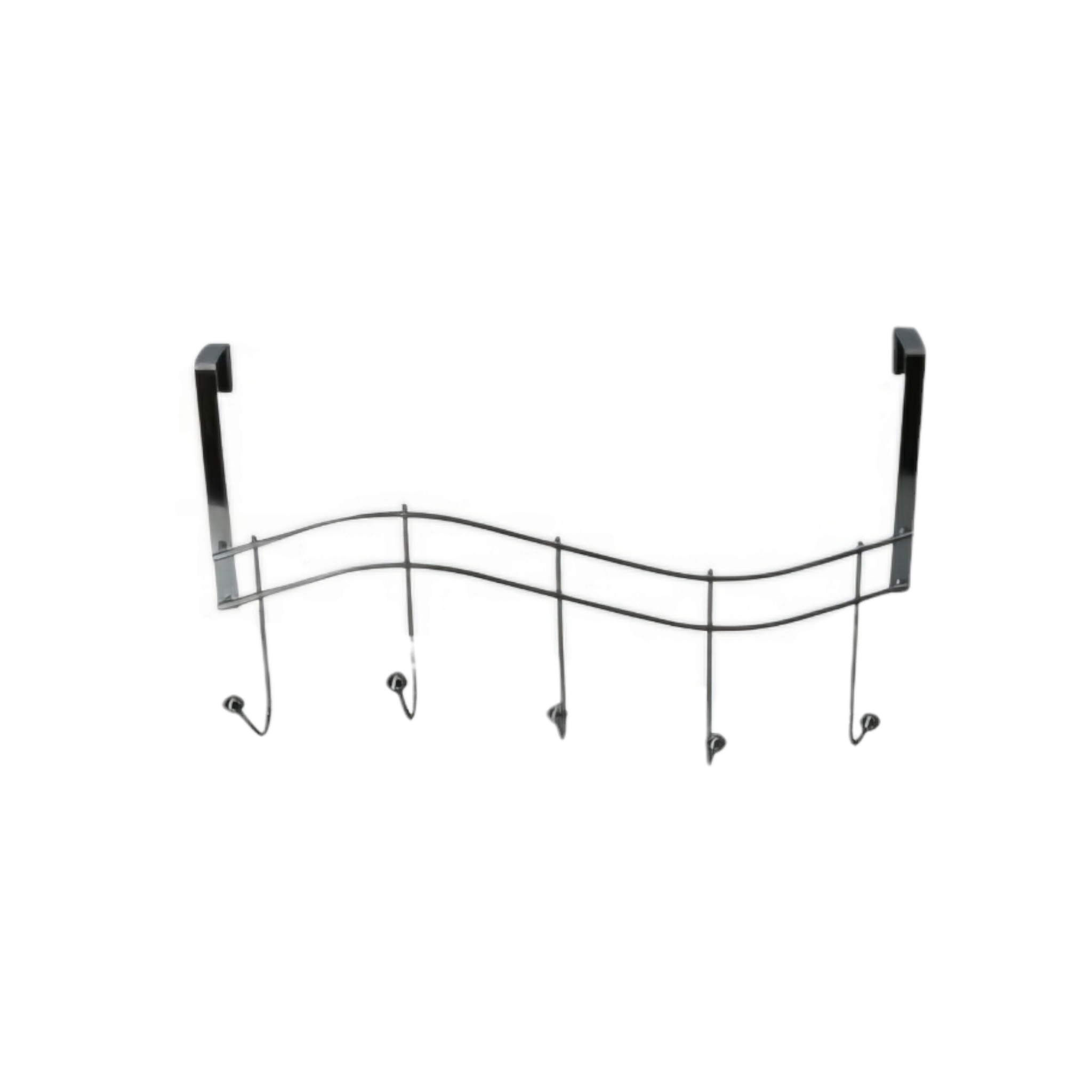 Chrome Over Door Hanger 5-Hooks