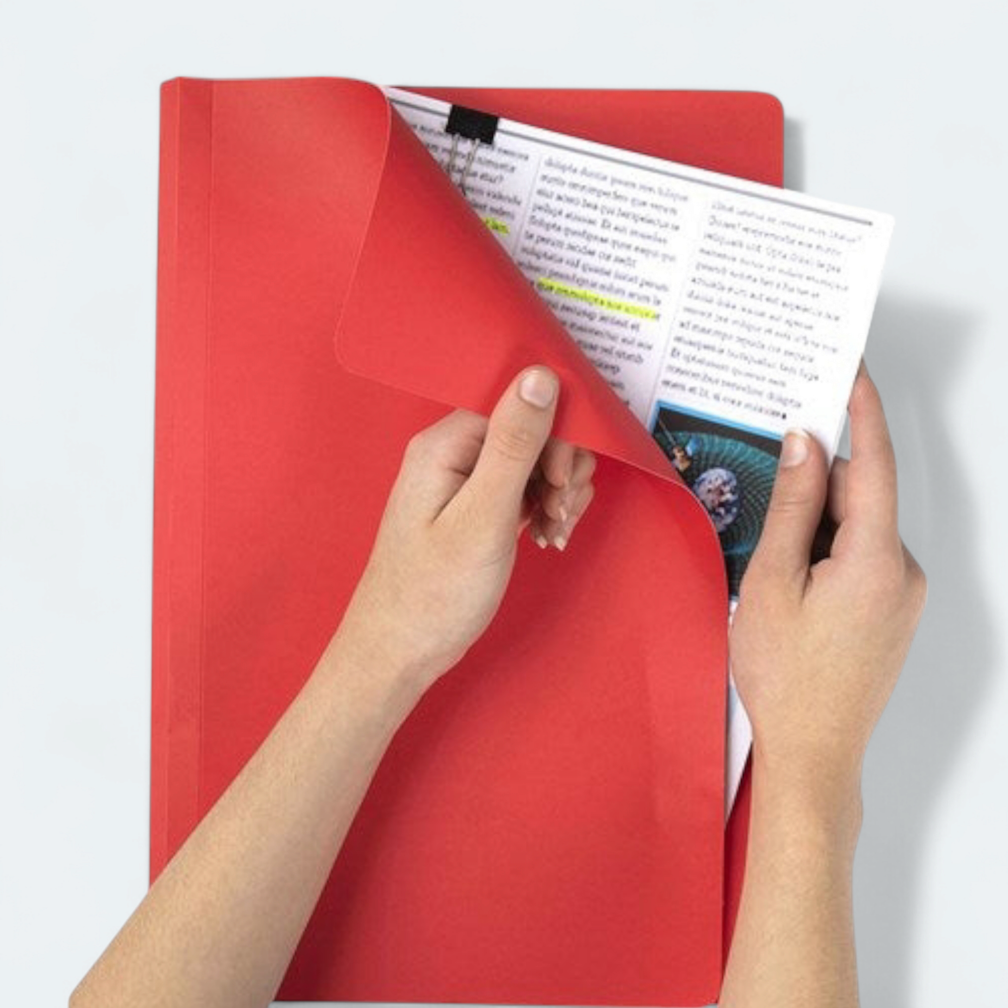 Manilla File Folders 10pack Foolscap Flat Folders 175gsm