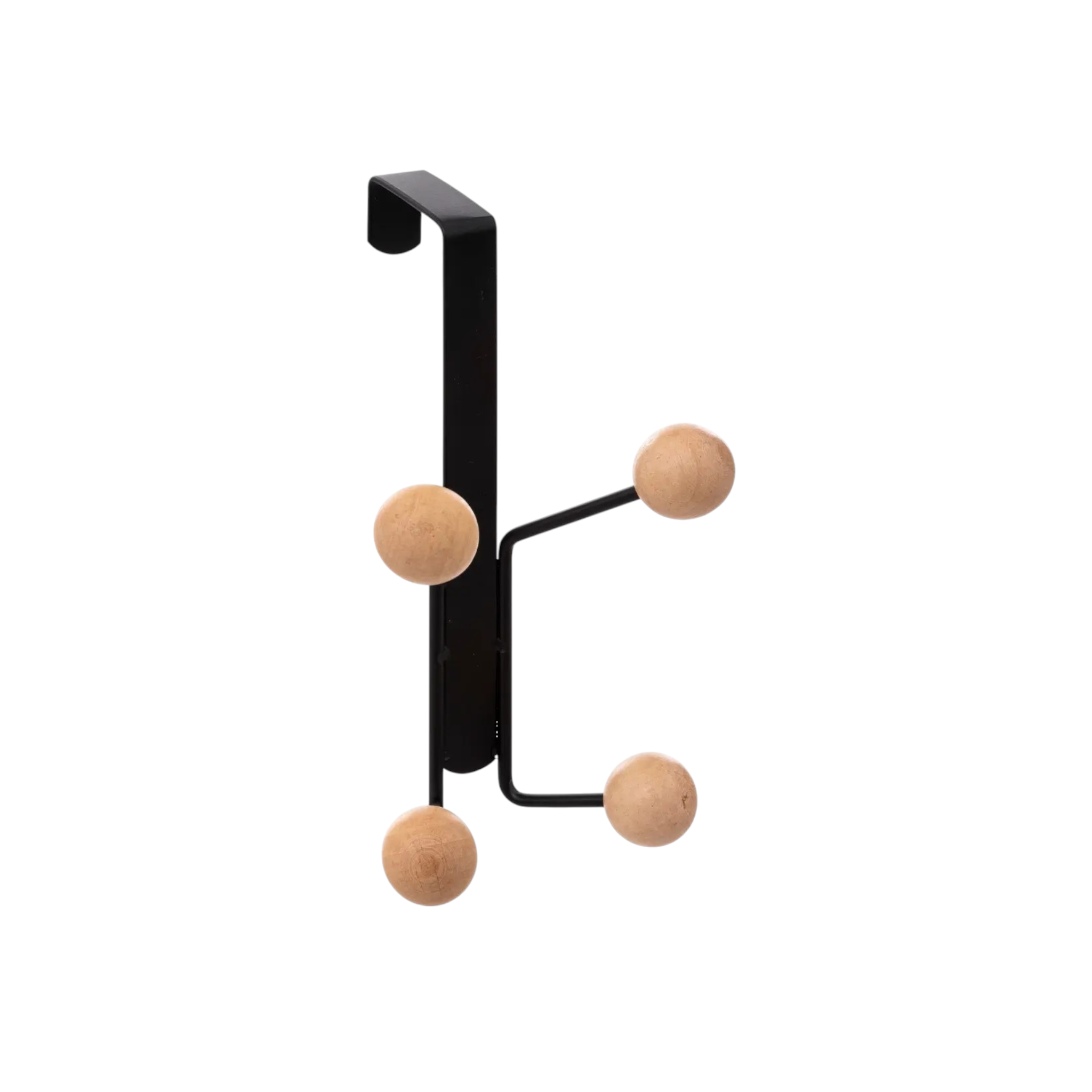 5five Door Hook with 4 Wooden Knobs