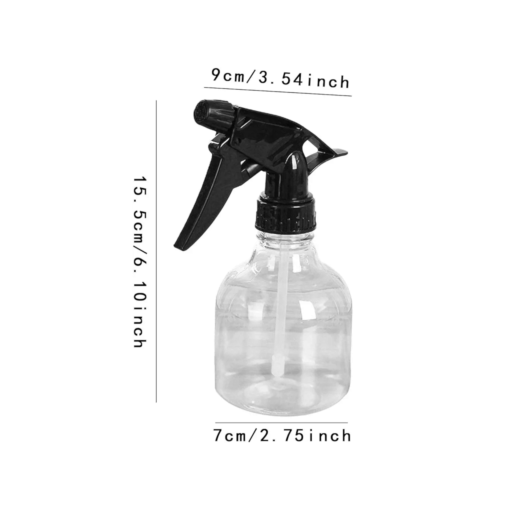 5five Acrylic Hair Spray Bottle 235ml