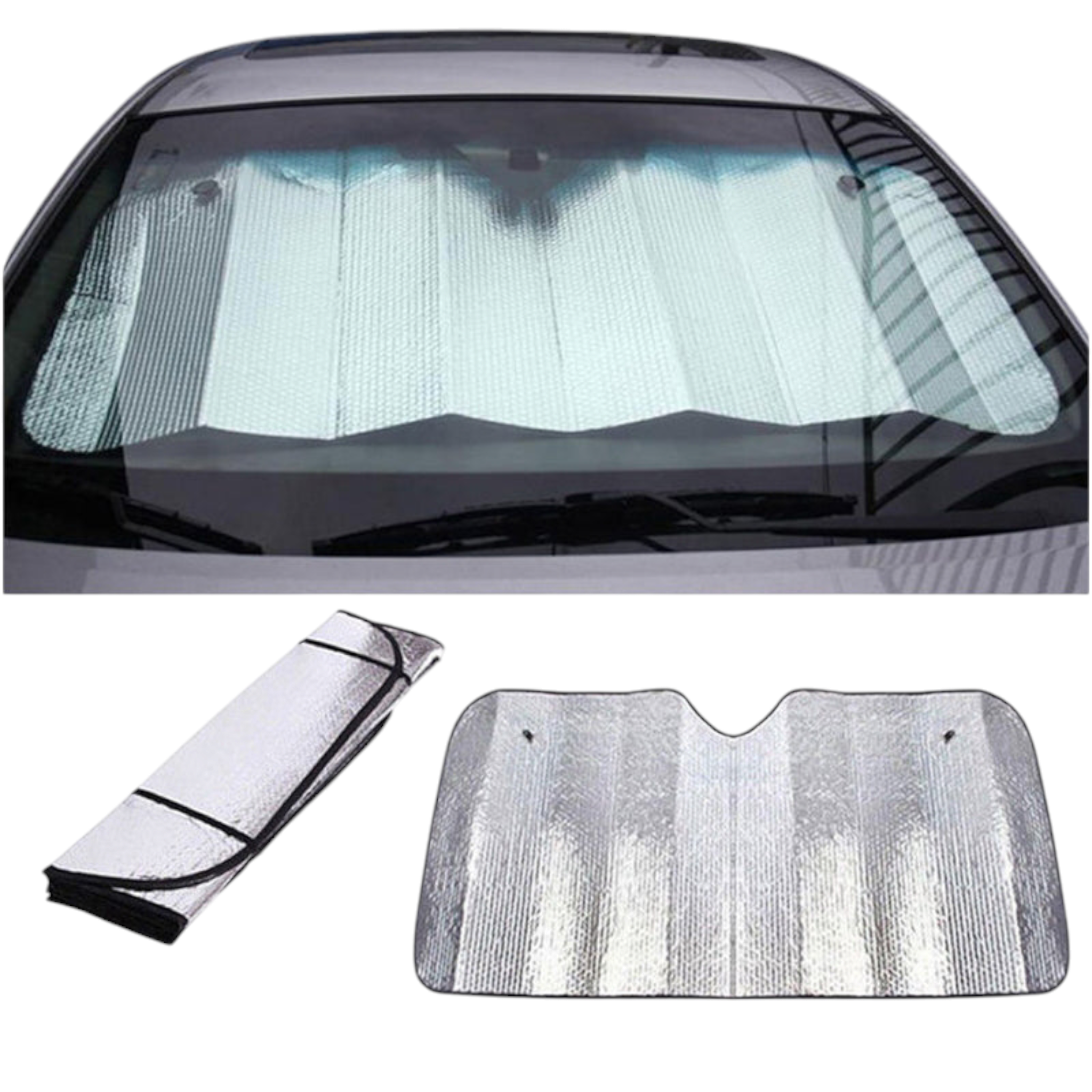 Car Sun Shield Aluminium Foil 130x60cm
