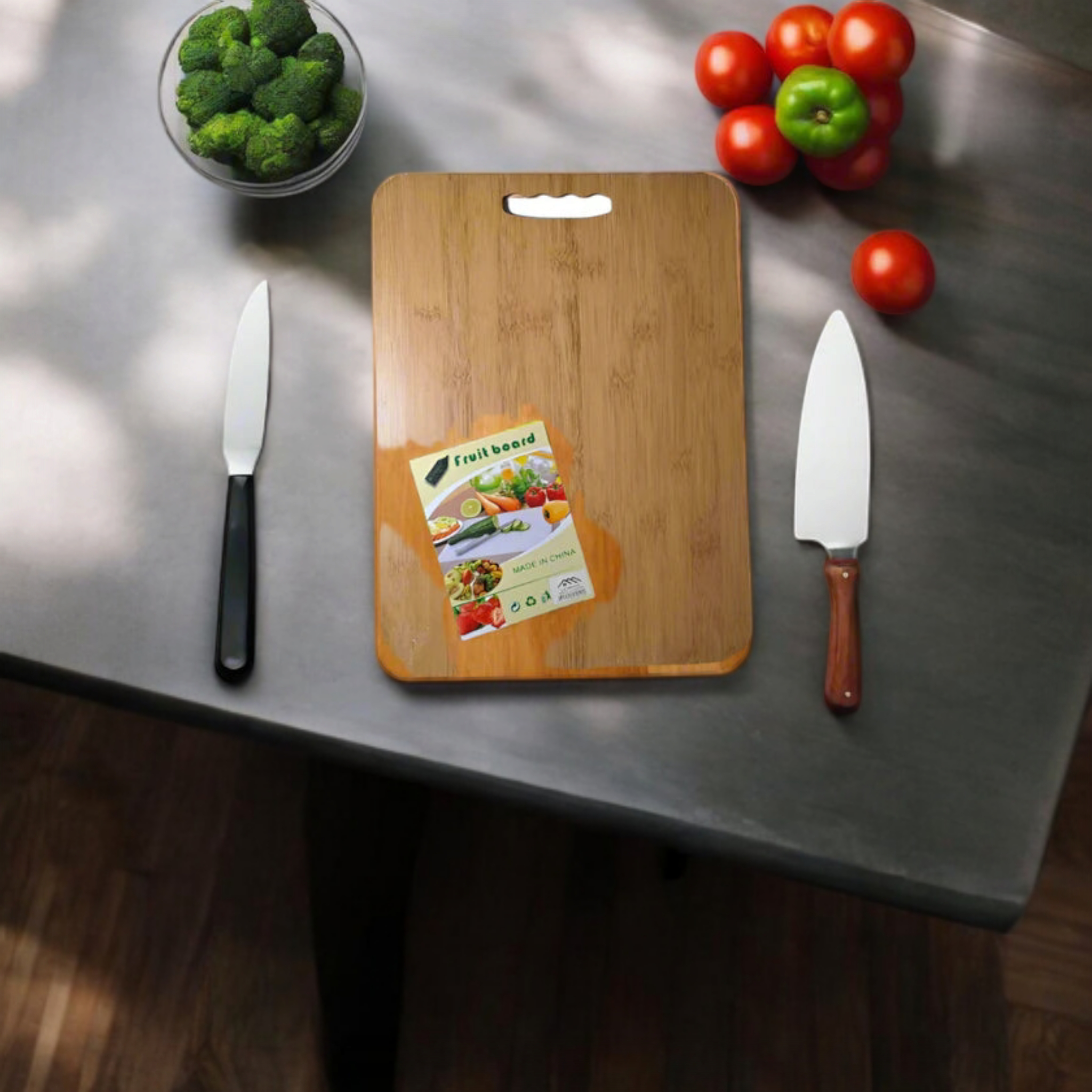 Wooden Cutting Board 38x28cm Rectangular