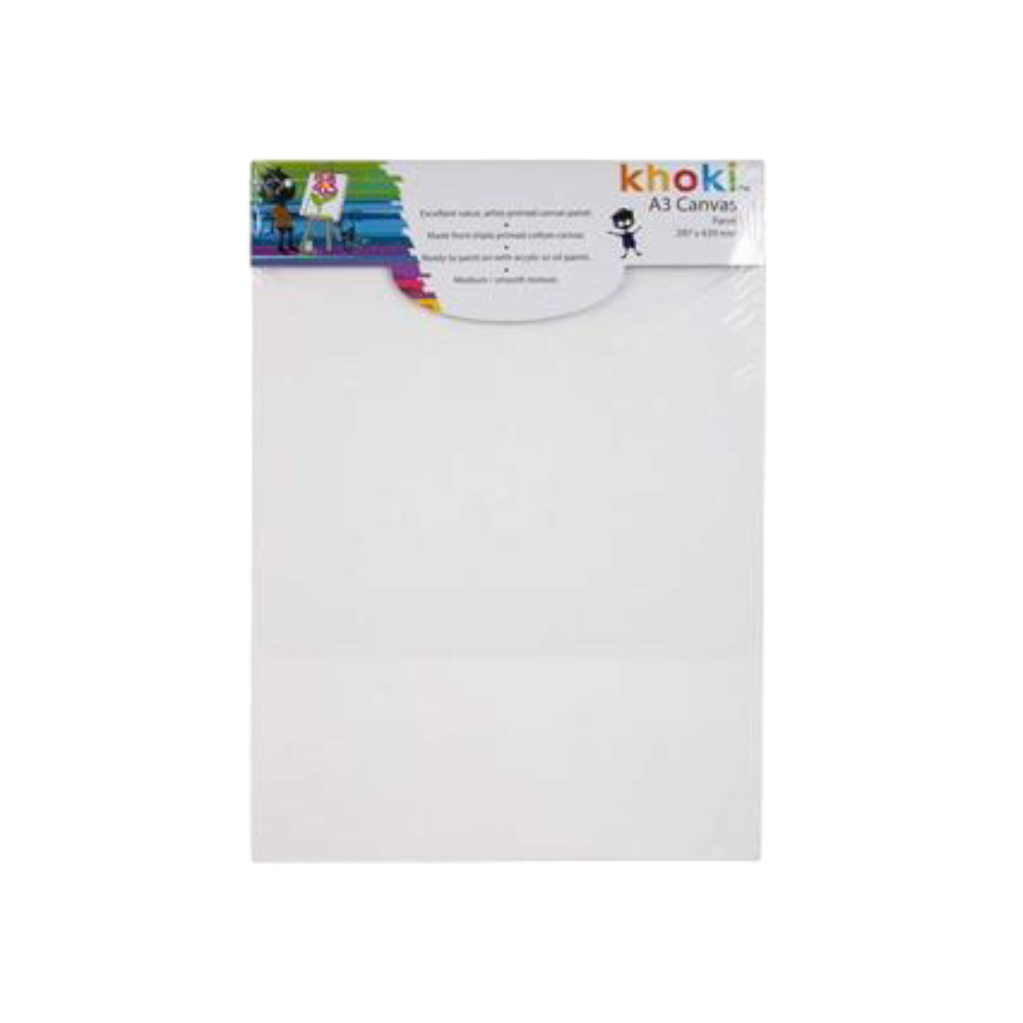 Khoki Arts & Craft Paint Canvas Panel A3