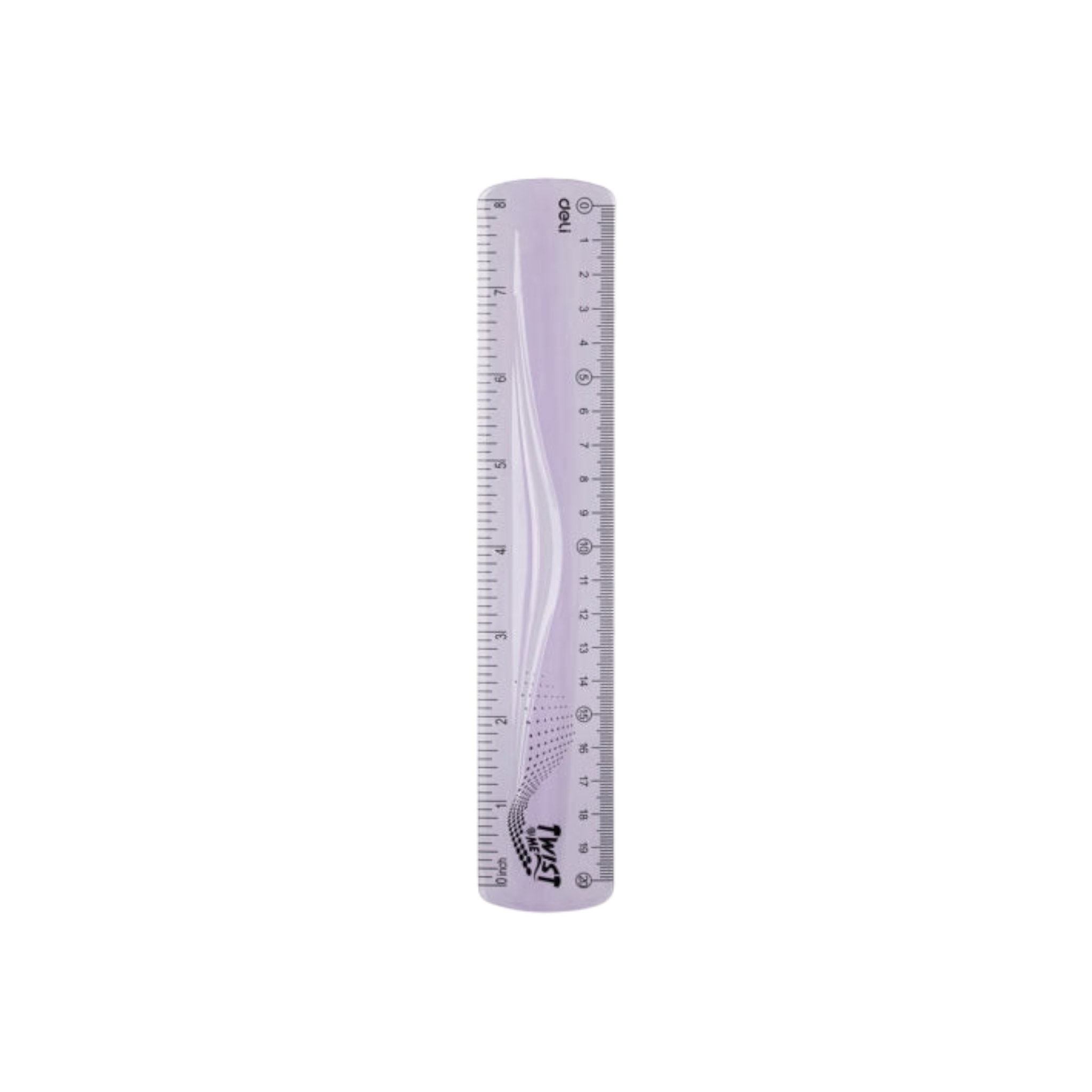 Deli Ultra Flexible Ruler 20cm 8 inch