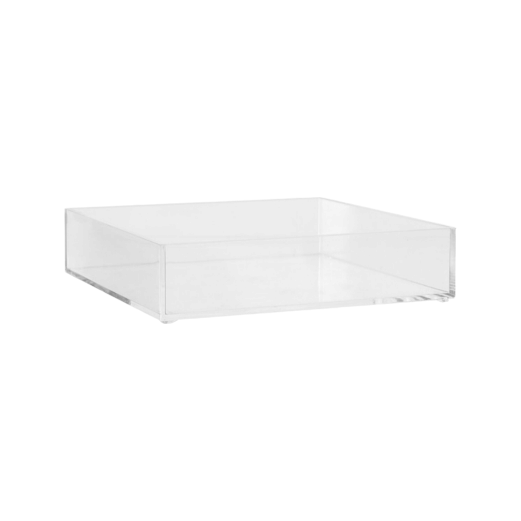 5five Selena Acrylic Storage Organizer Box Square Large