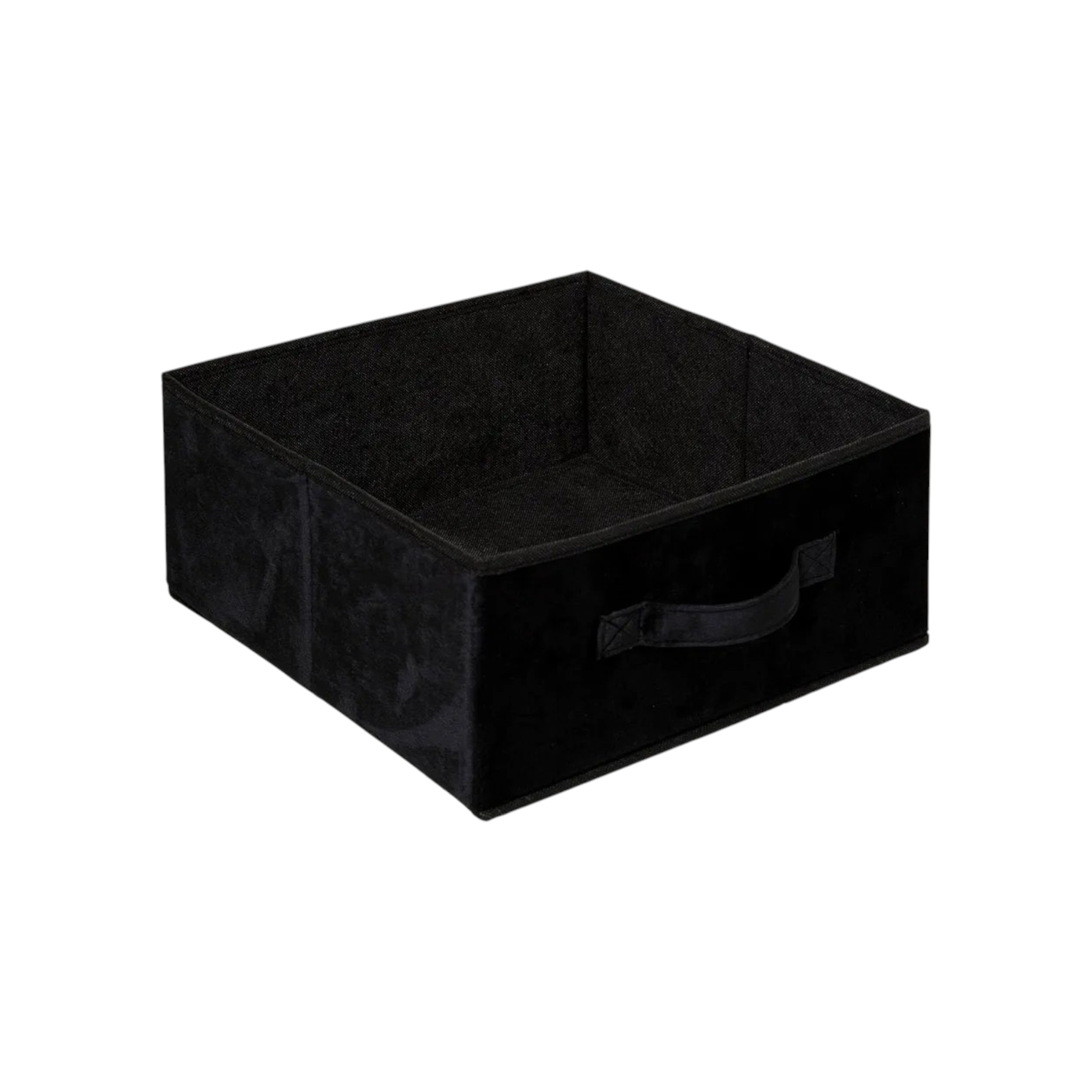 5Five Simply Smart Black Velvet Storage Box