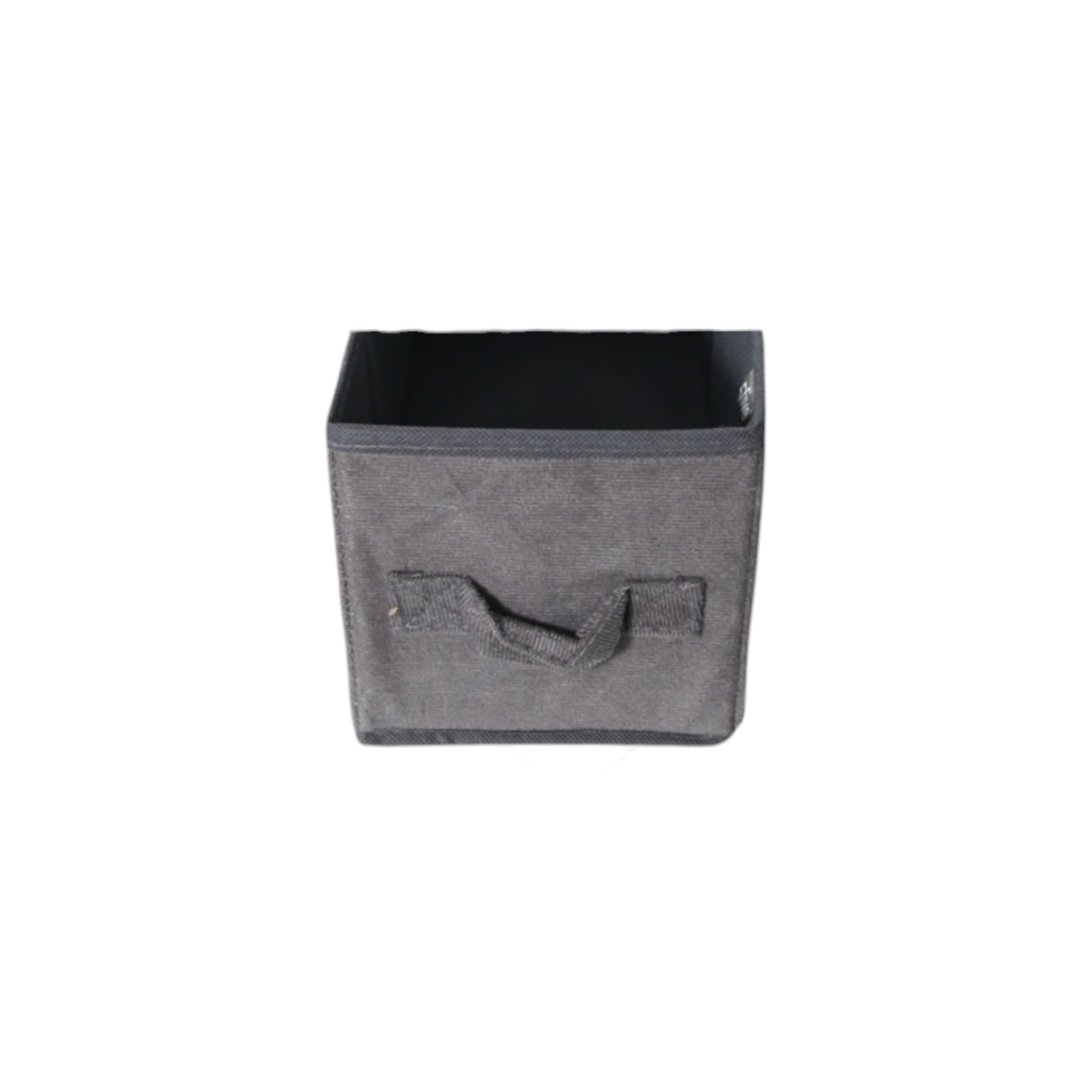 5Five Simply Smart Grey Velvet Storage Box 31x31cm