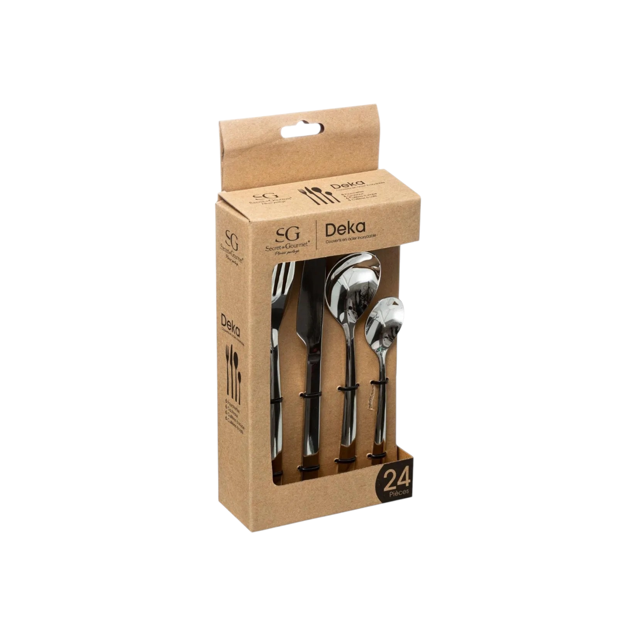 Secret De Gourmet Deka Cutlery Set 24pc