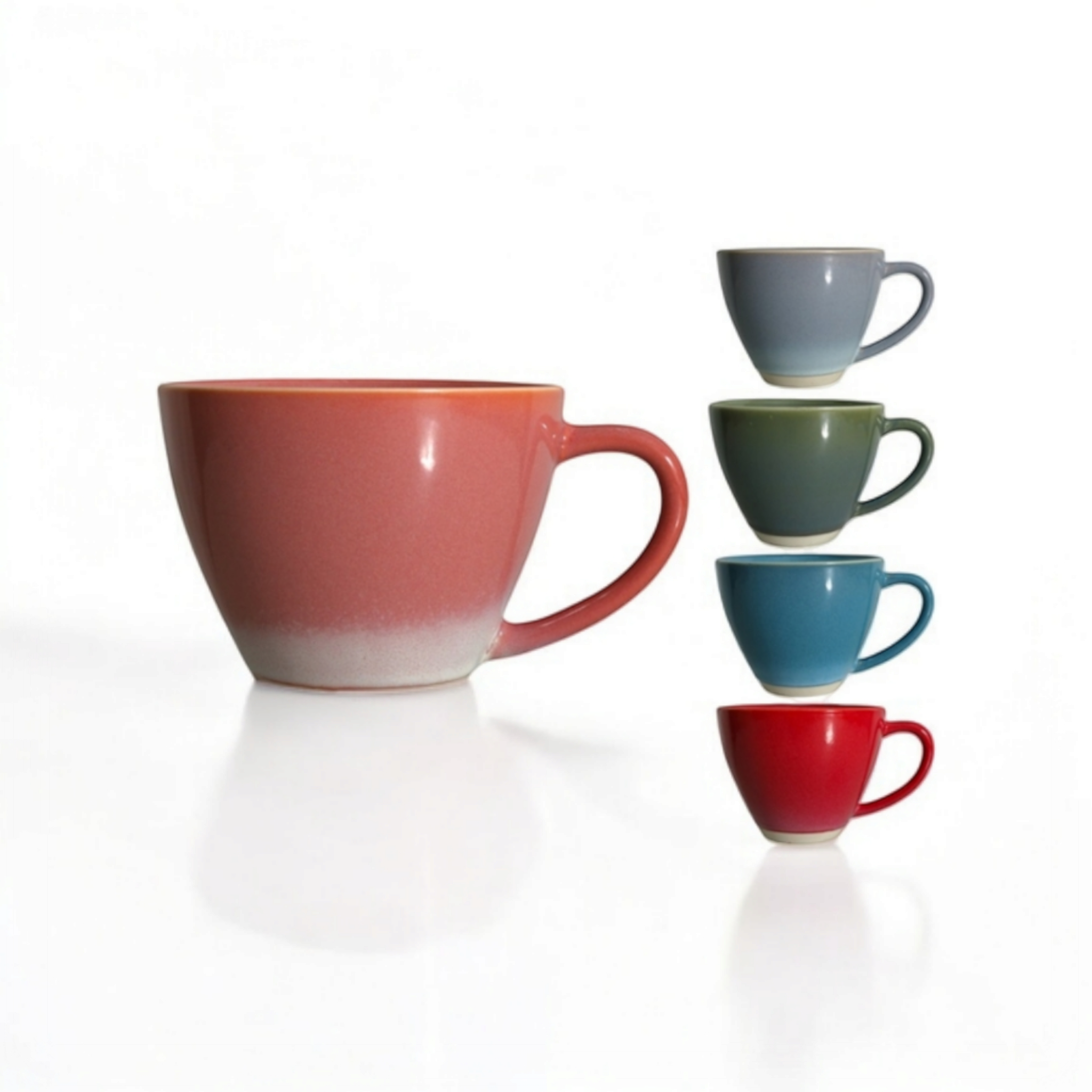 Ceramic 2-Tone Cup Mug 420ml