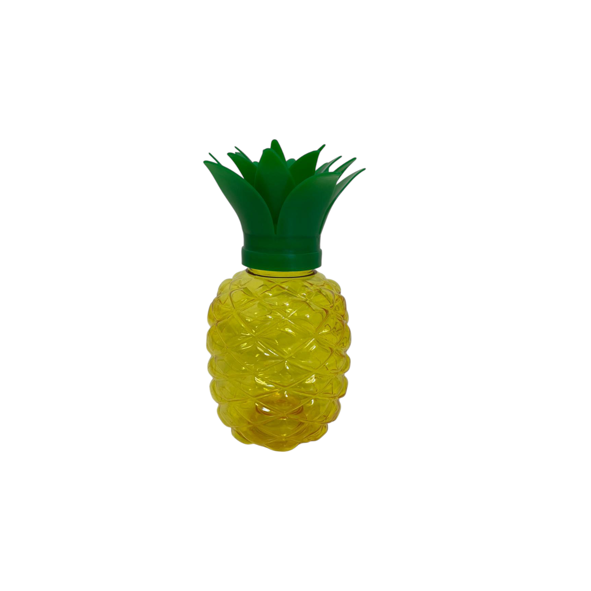 Pineapple Shaped Plastic Cup with Straw Hole
