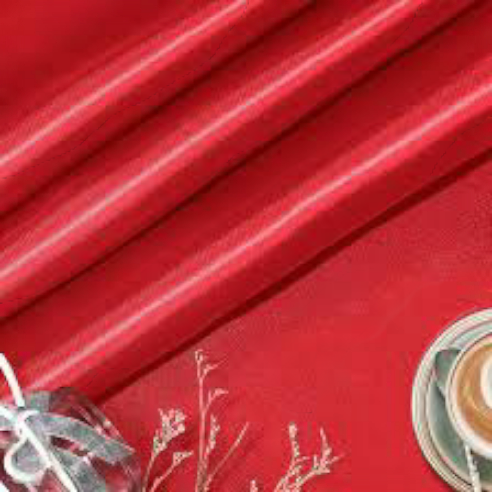 Table Runner Satin Plain 4.5m