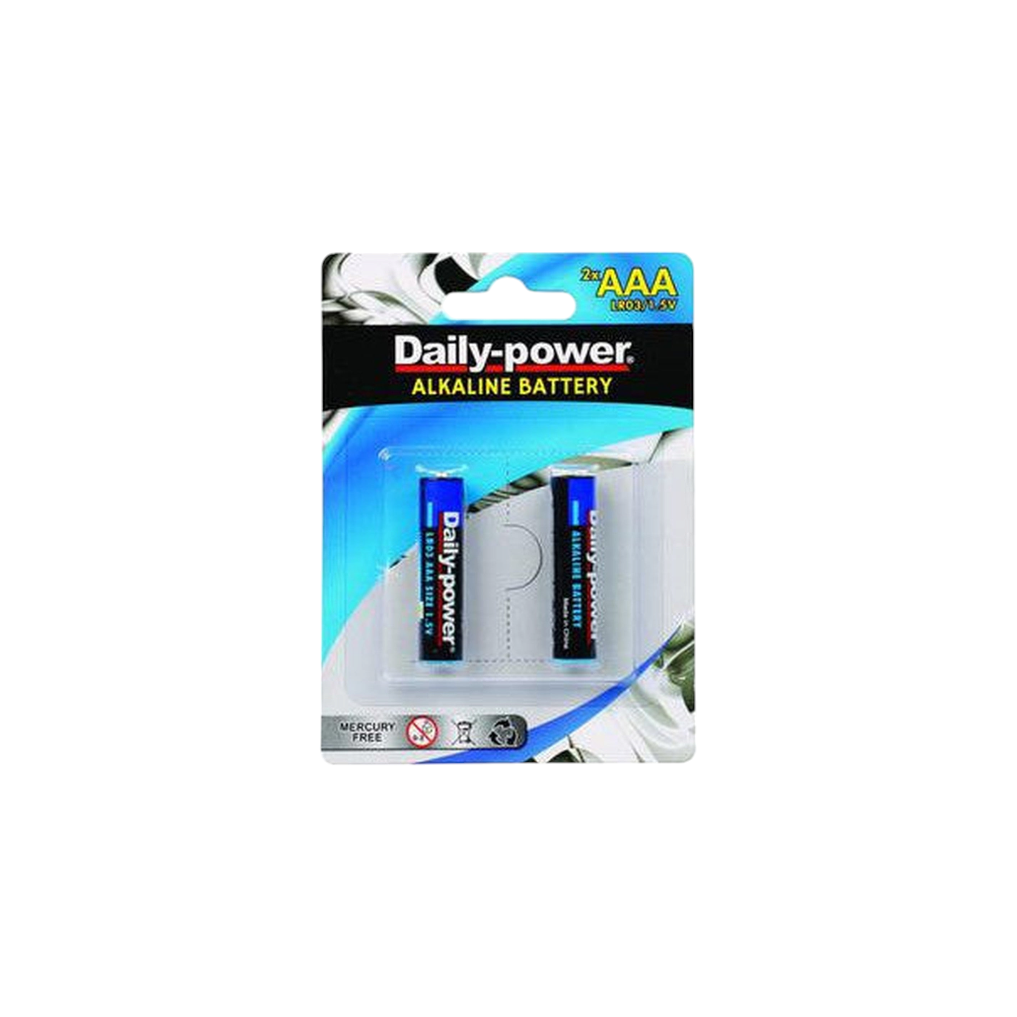 Dailt Power Batteries Alkaline AAA 2pc