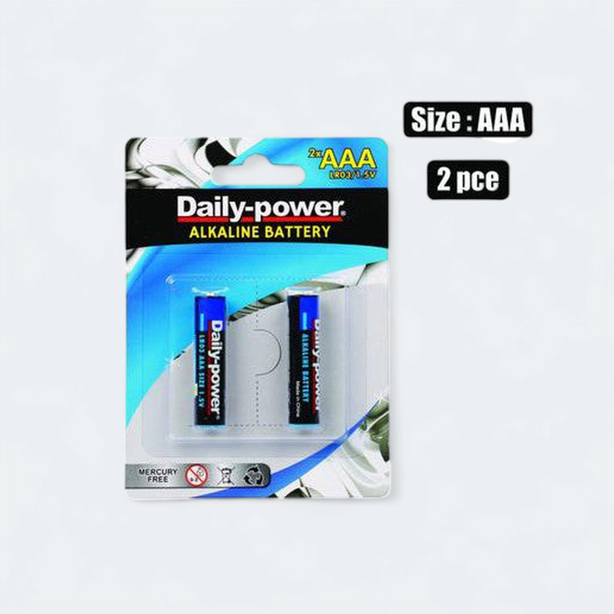 Dailt Power Batteries Alkaline AAA 2pc