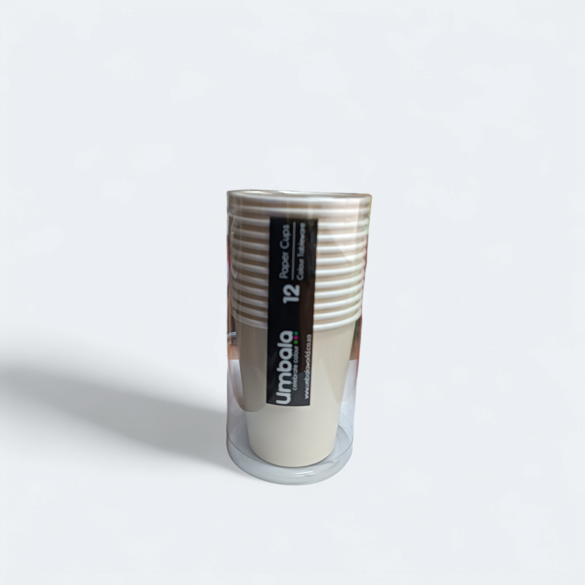 12 Paper Cups Umbala Cream
