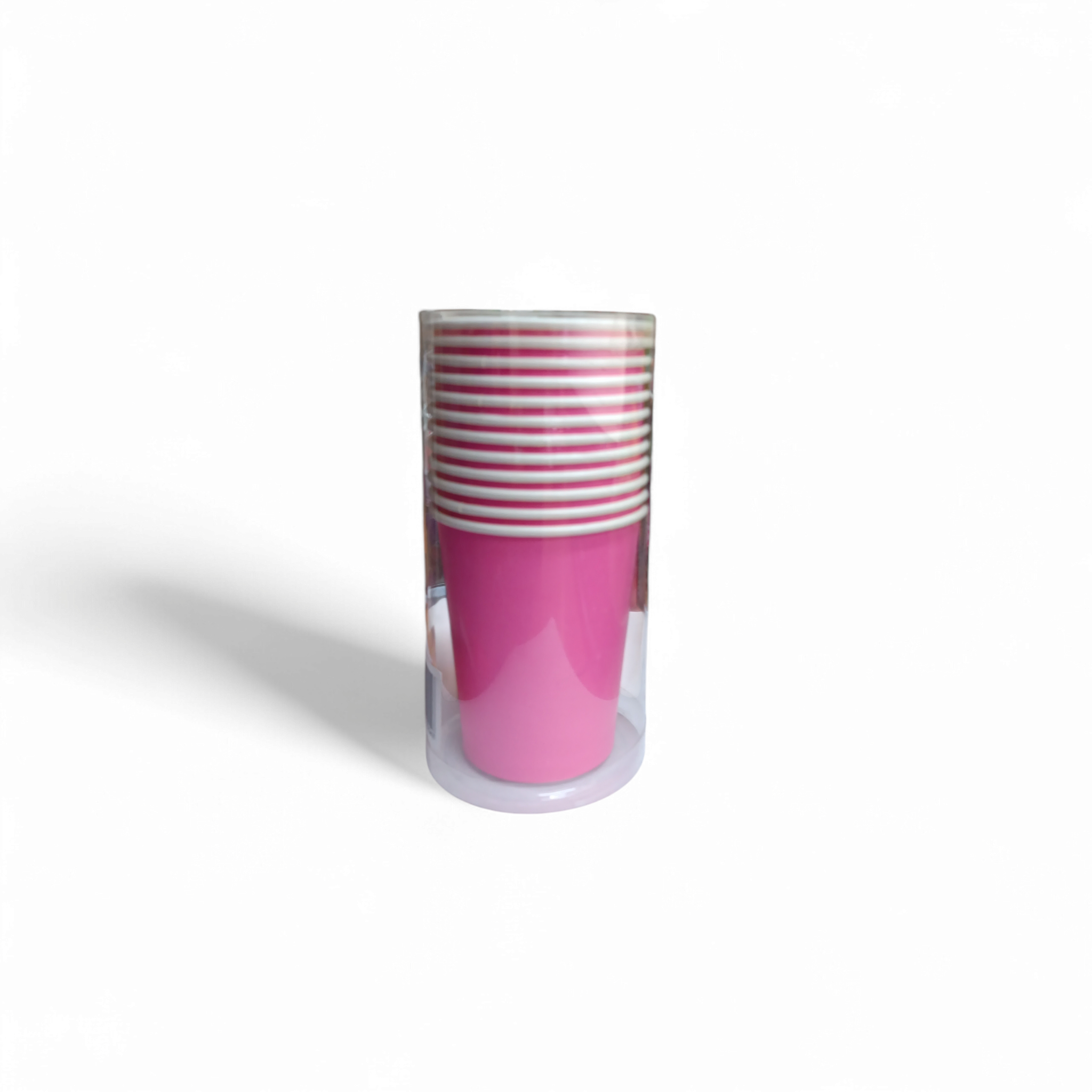 Disposable Paper Cups Umbala Pink 12pack