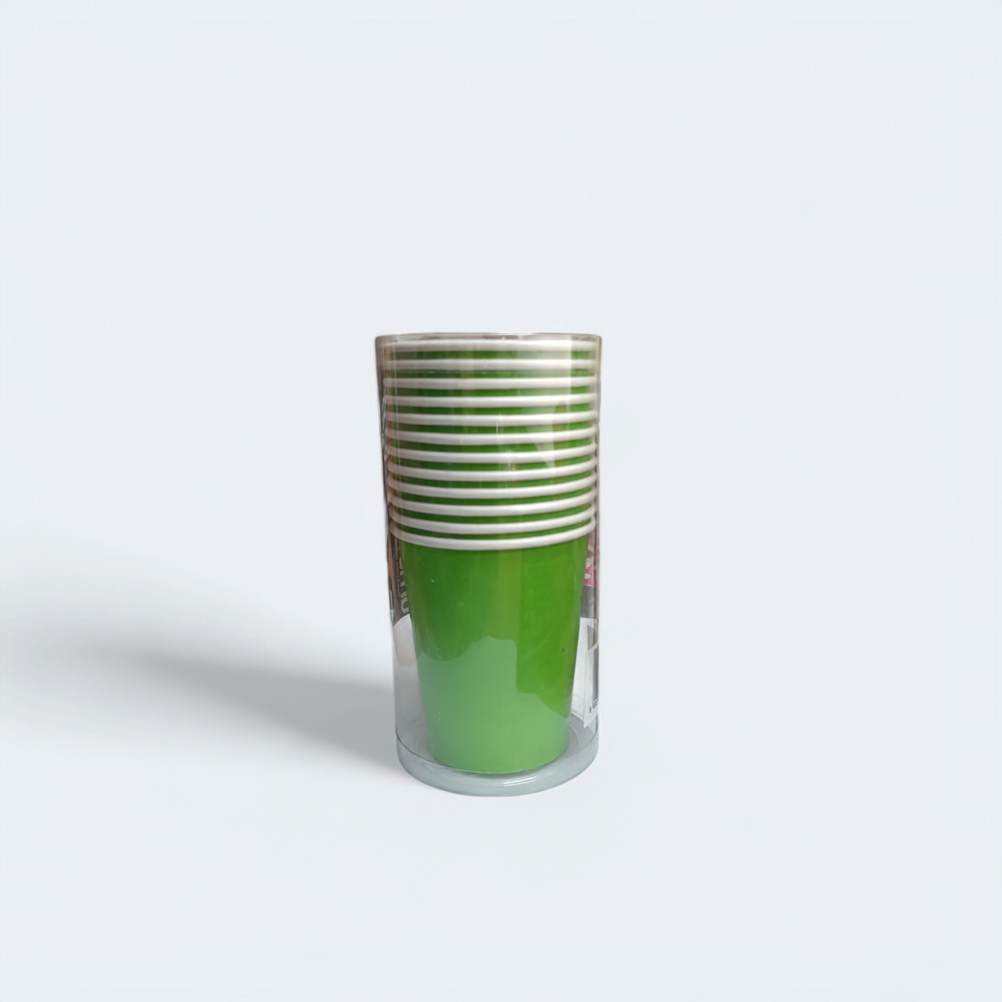 Disposable Paper Cups Umbala Green 12pack