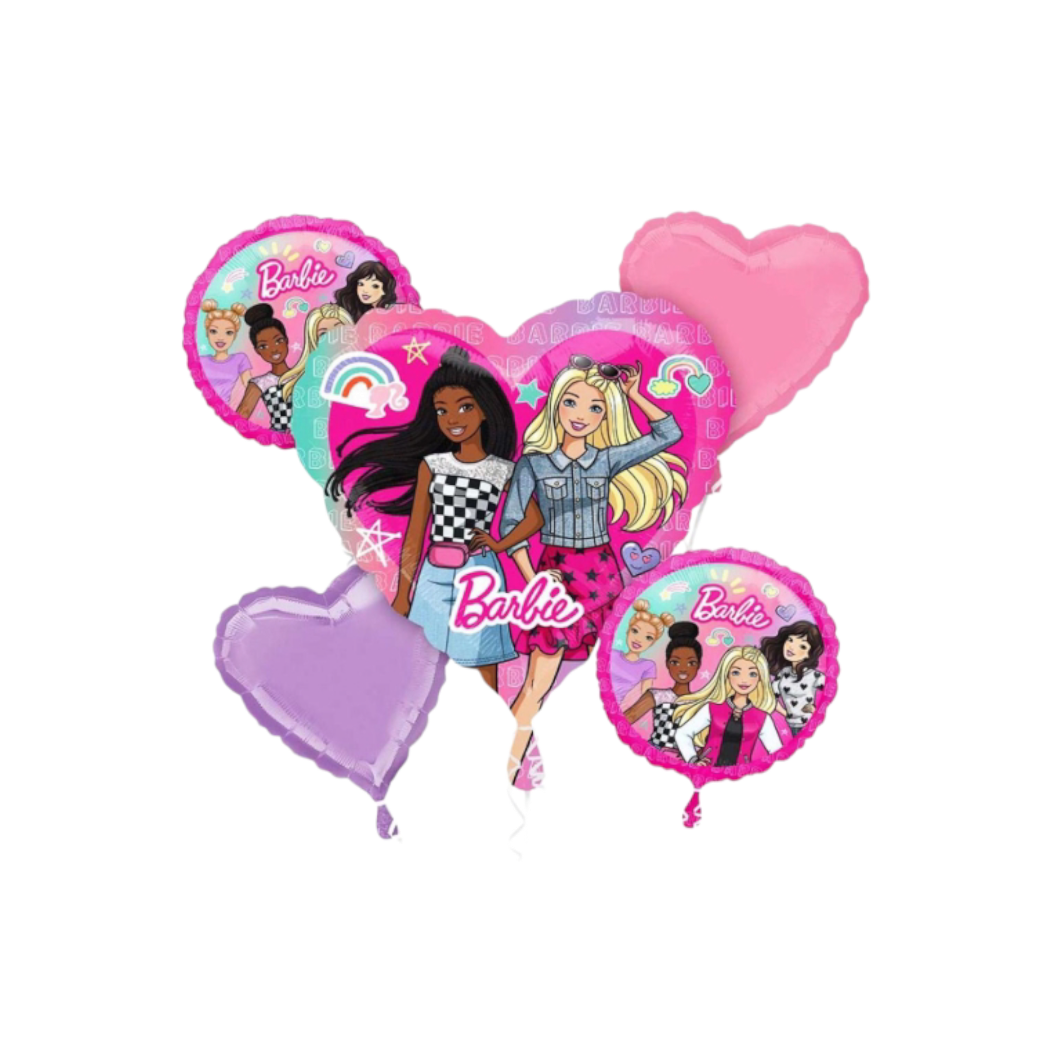 Balloon Bouquet Barbie 5pck