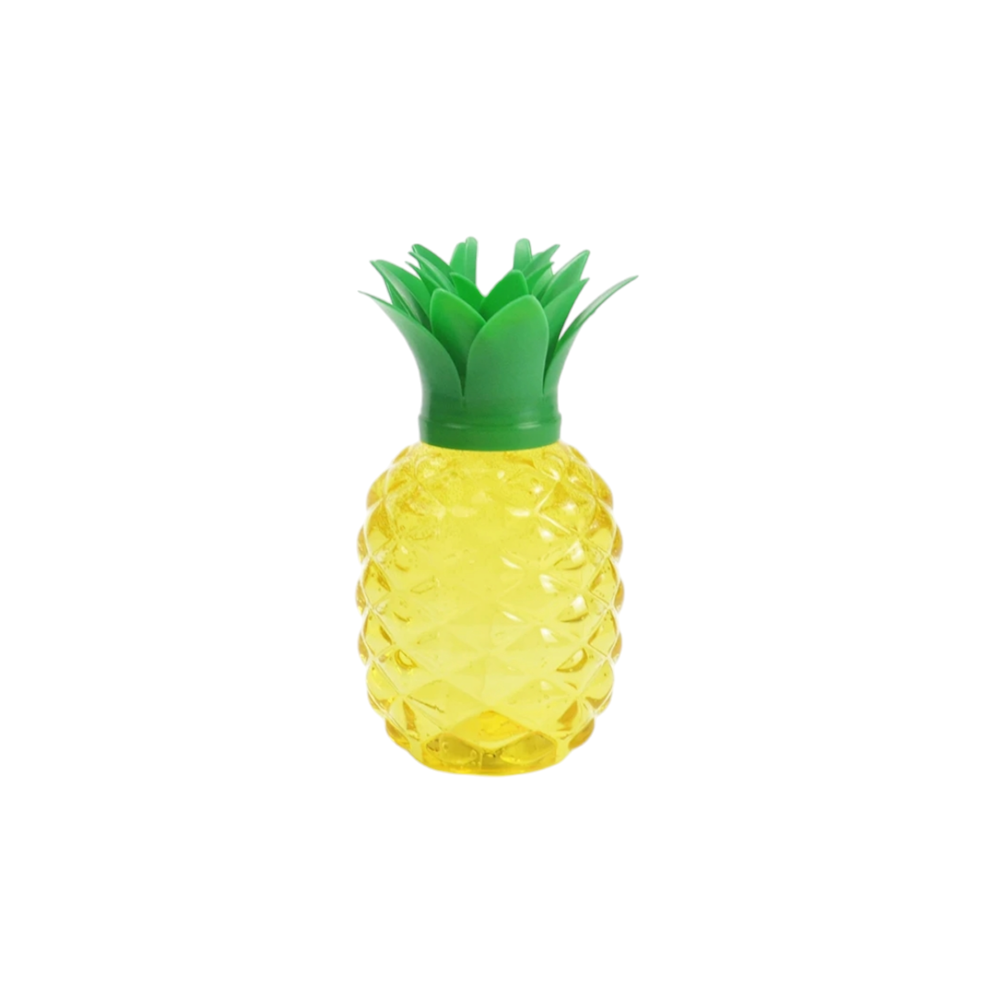 Pineapple Shaped Plastic Cup with Straw Hole