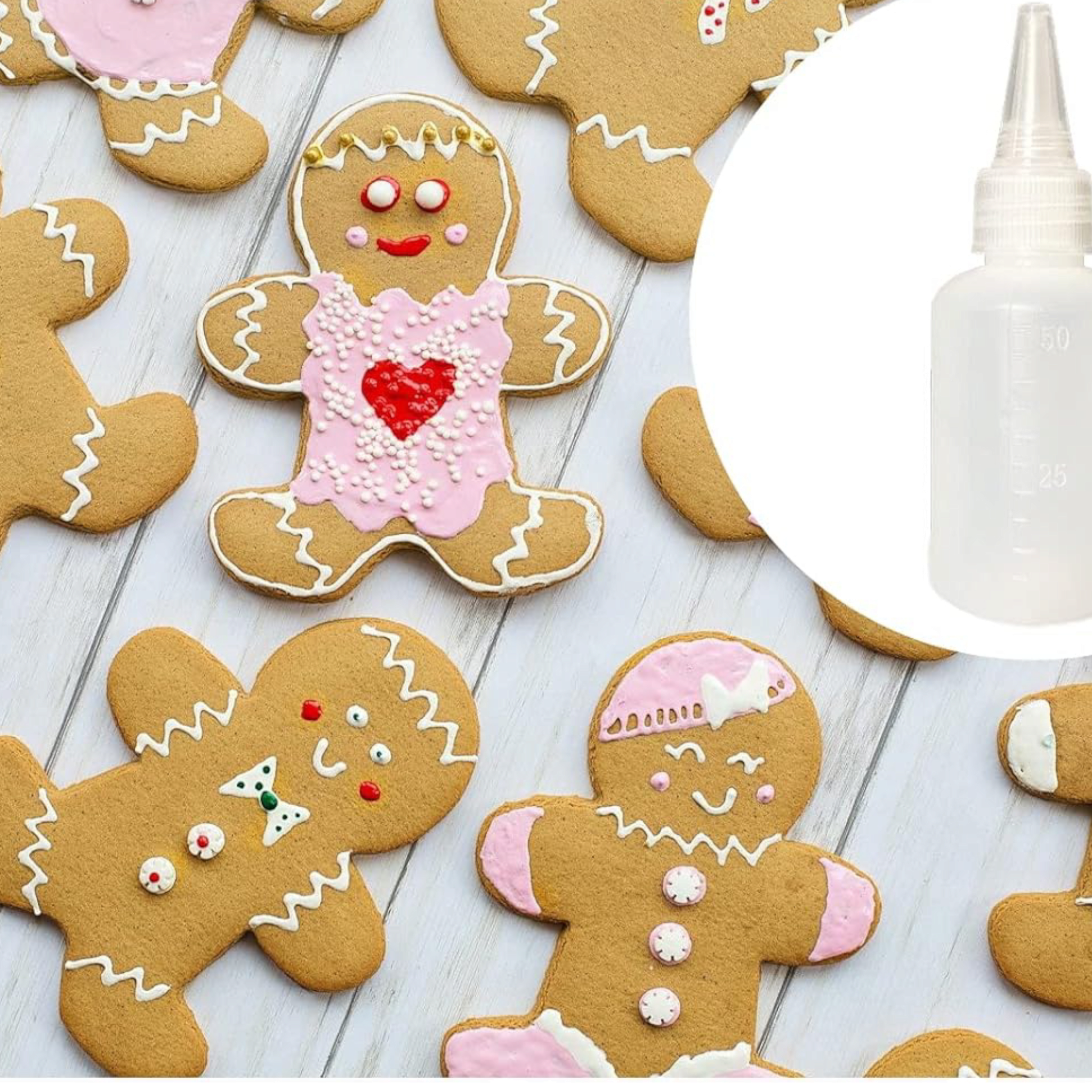 Mini Squeeze Bottle 4oz 2pc Set ±120ml