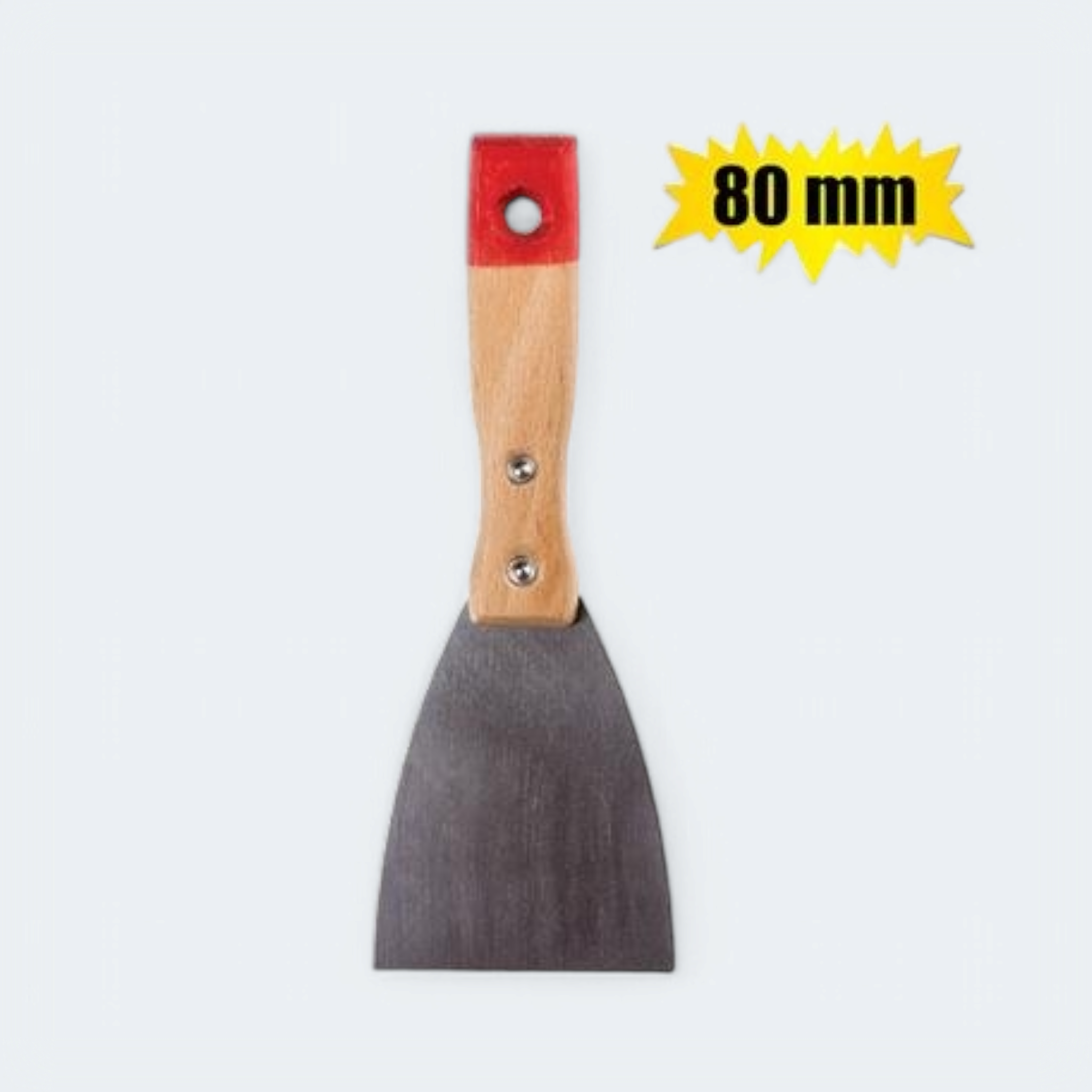 Paint Scraper Wooden Handle 80mm