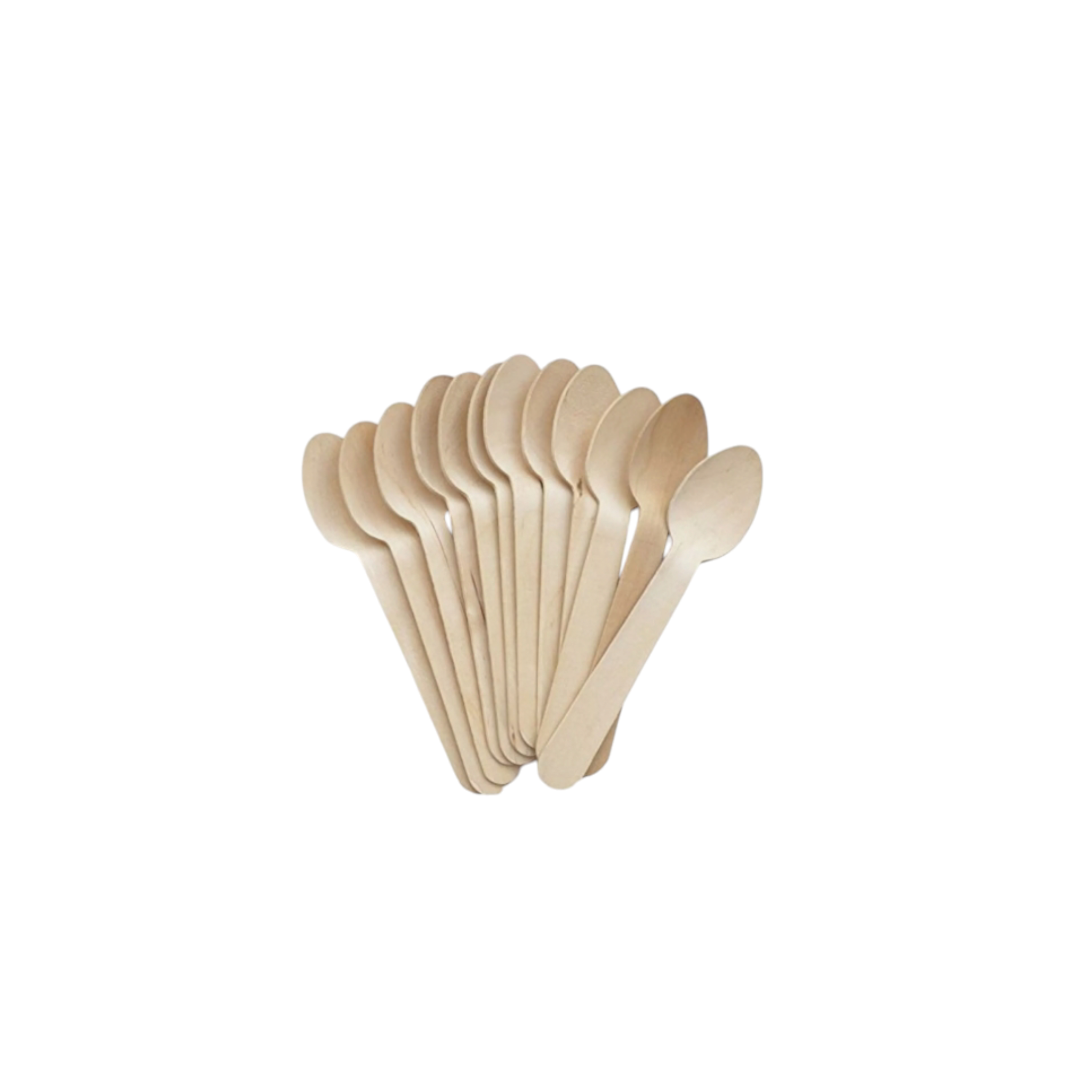 DIY Wooden Spoons 10cm 25pack